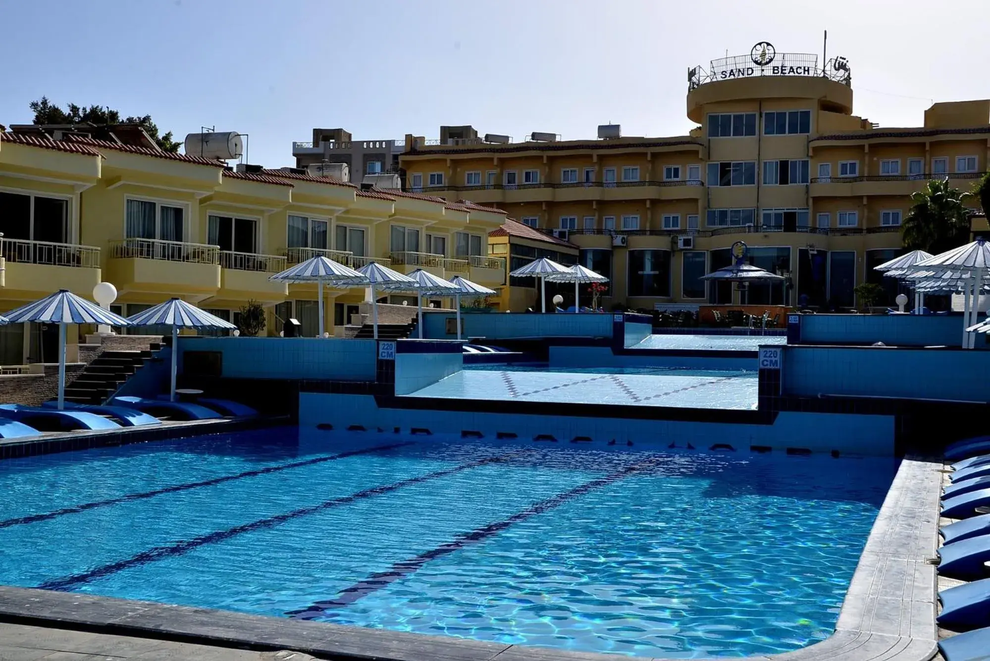 Swimming Pool in Sand Beach Resort