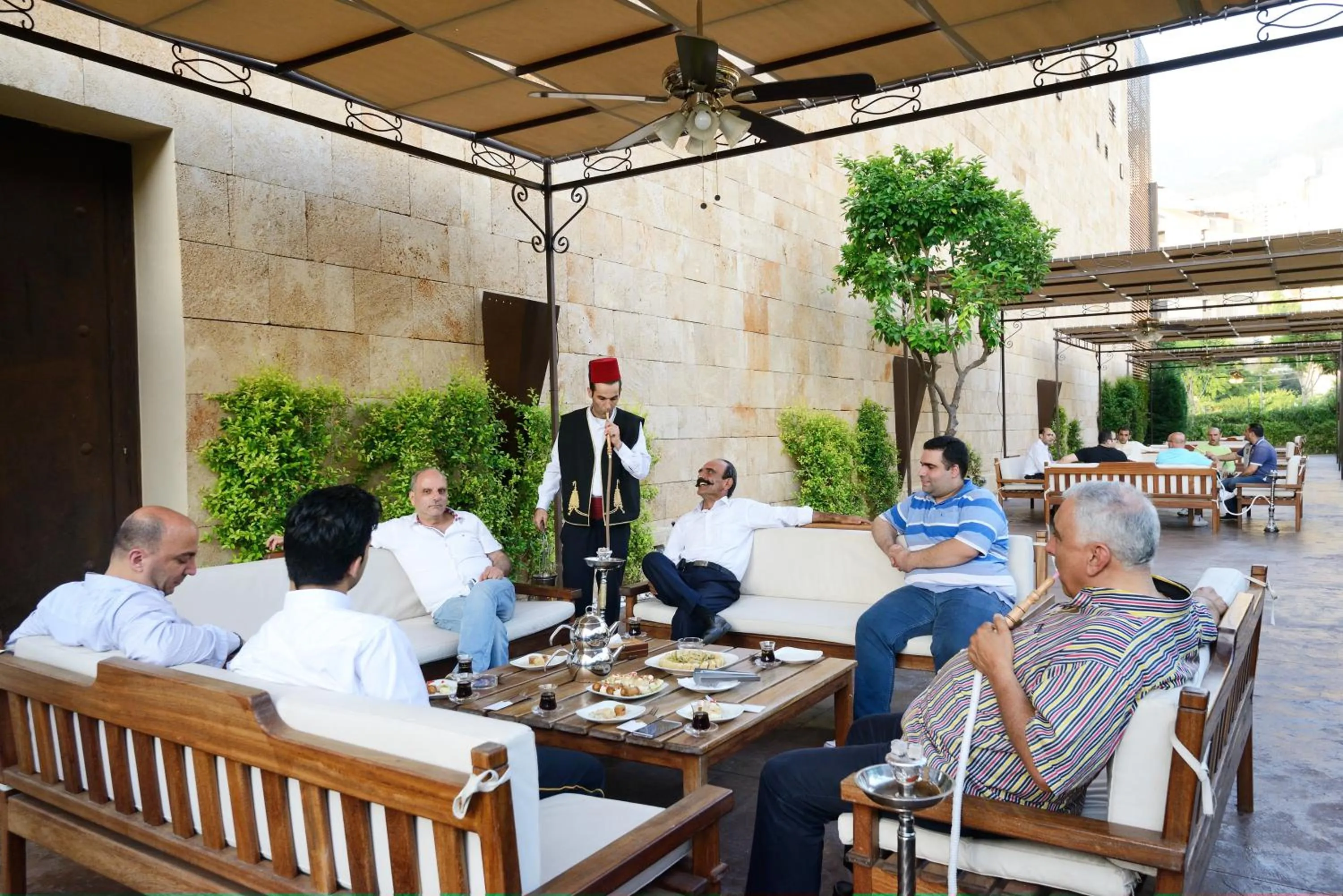 Patio in Reston Hotel