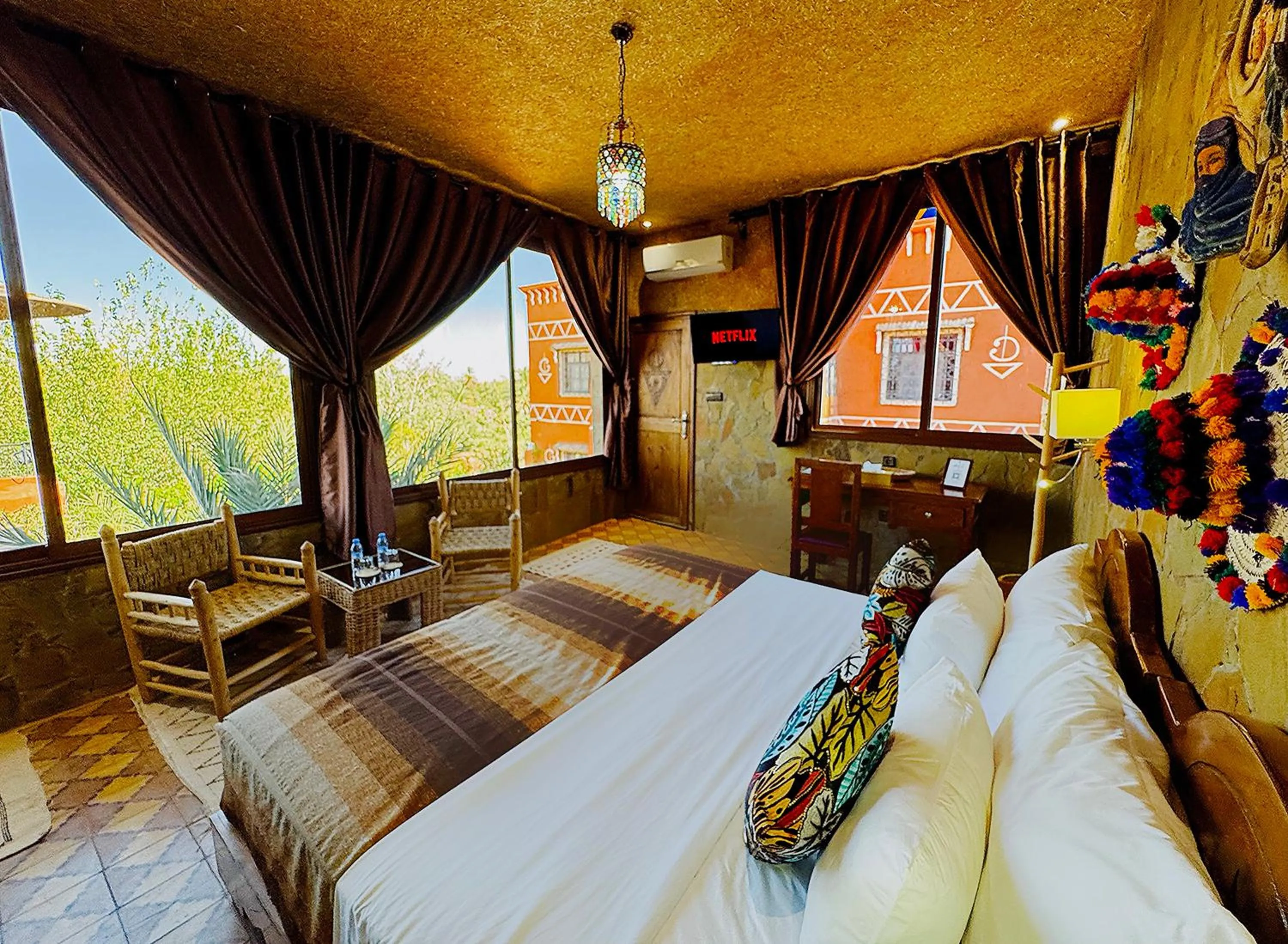 View (from property/room), Bed in Riad Chay & Boutique