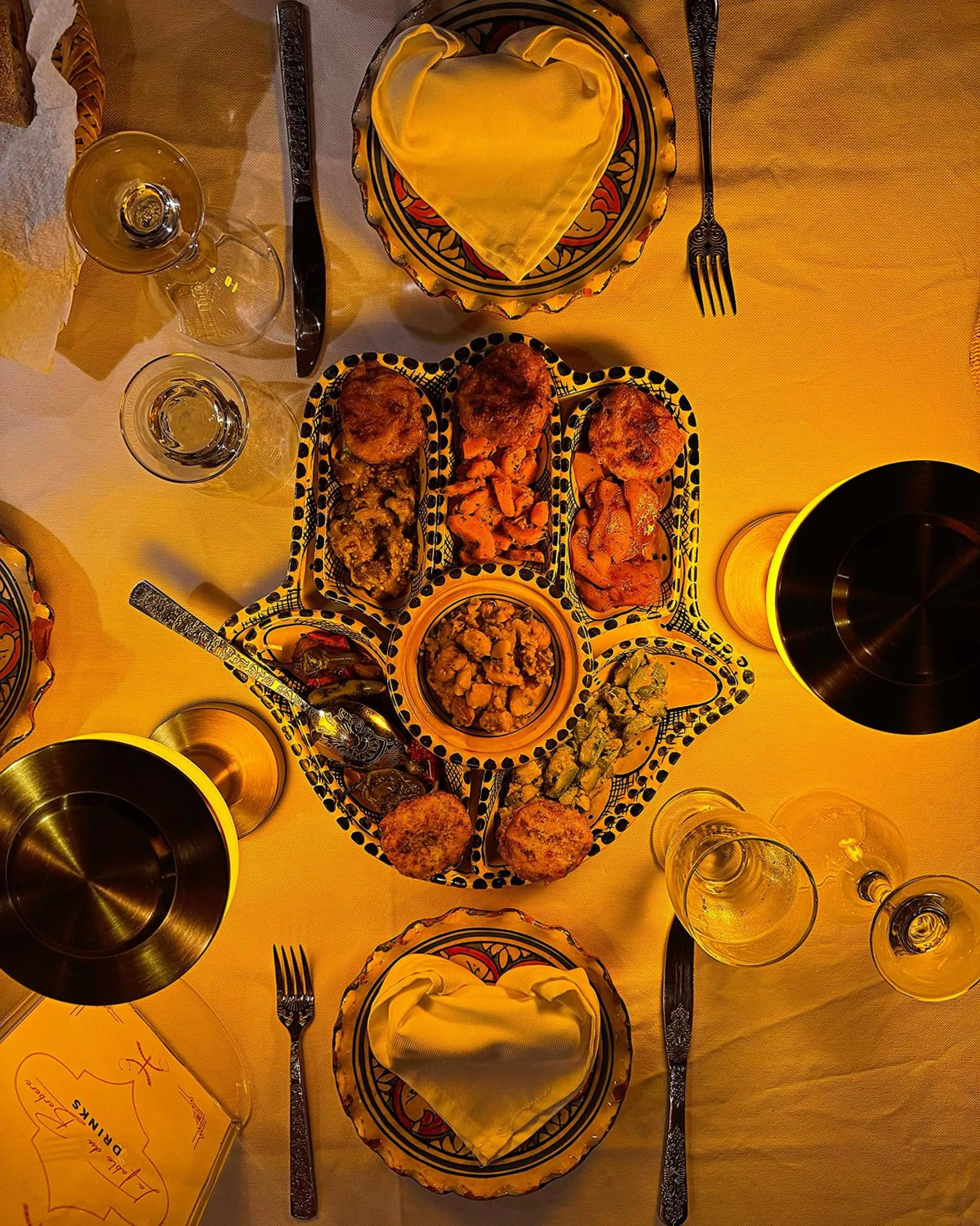 Food and drinks in Riad Chay & Boutique