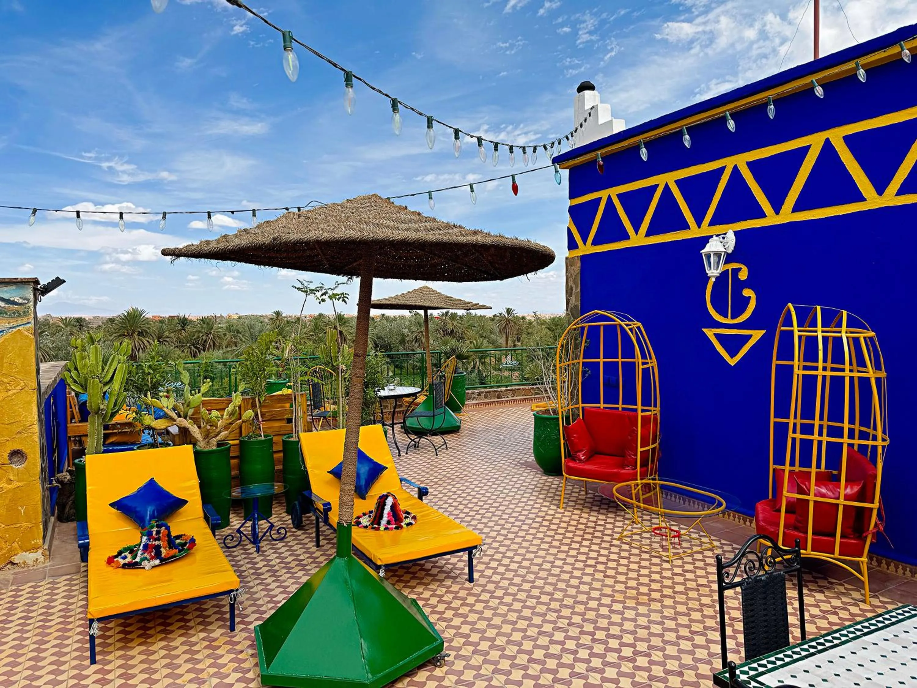 Balcony/Terrace in Riad Chay & Boutique