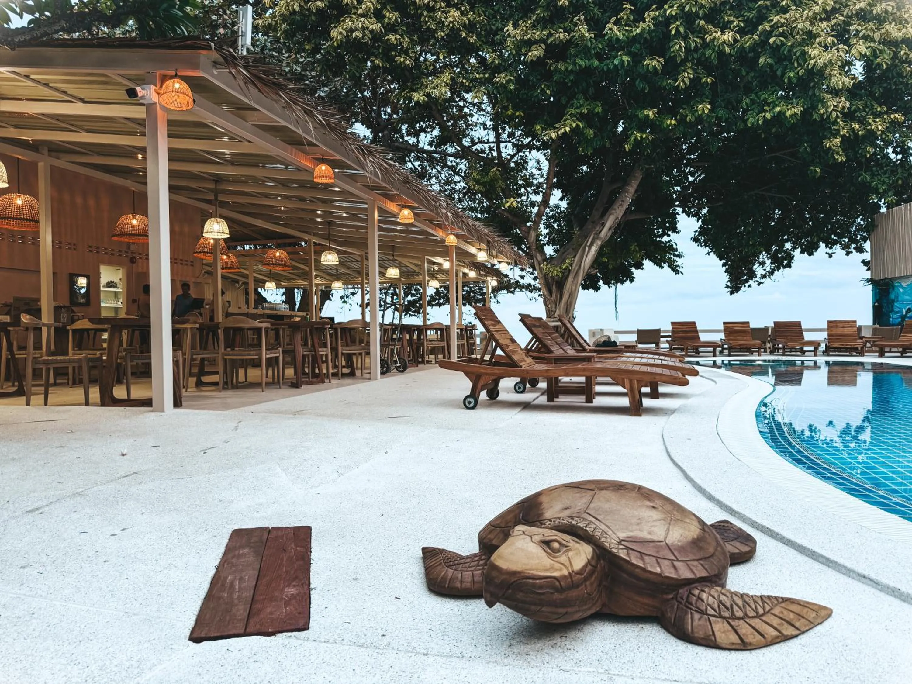 Restaurant/places to eat in Blue Turtle Hotel Samui