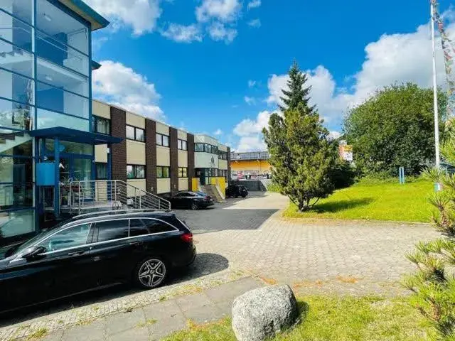 Property building in Hotel Denbu Property building in Hotel Denbu