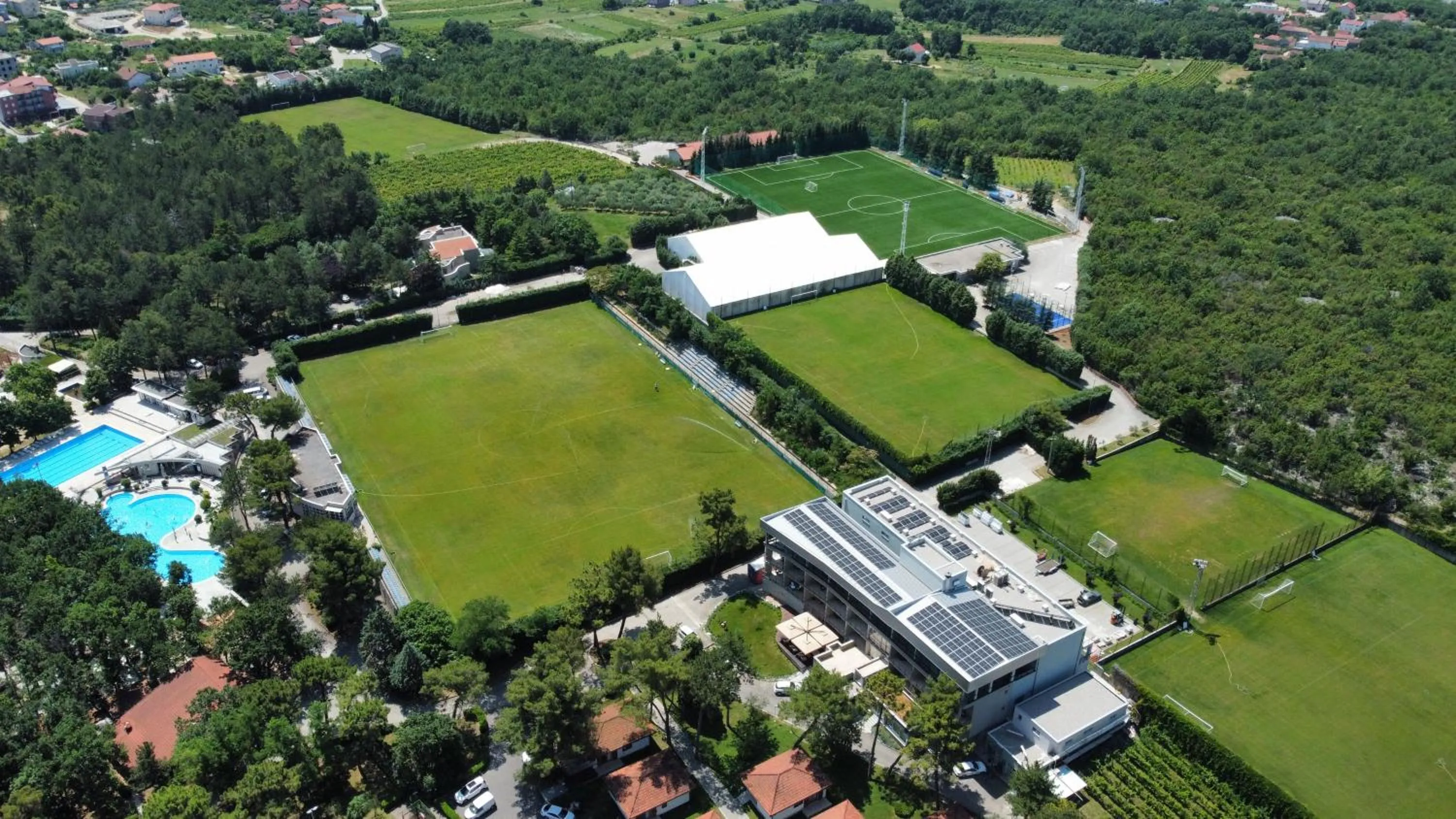 Bird's eye view in Bungalows SPORT CENTAR