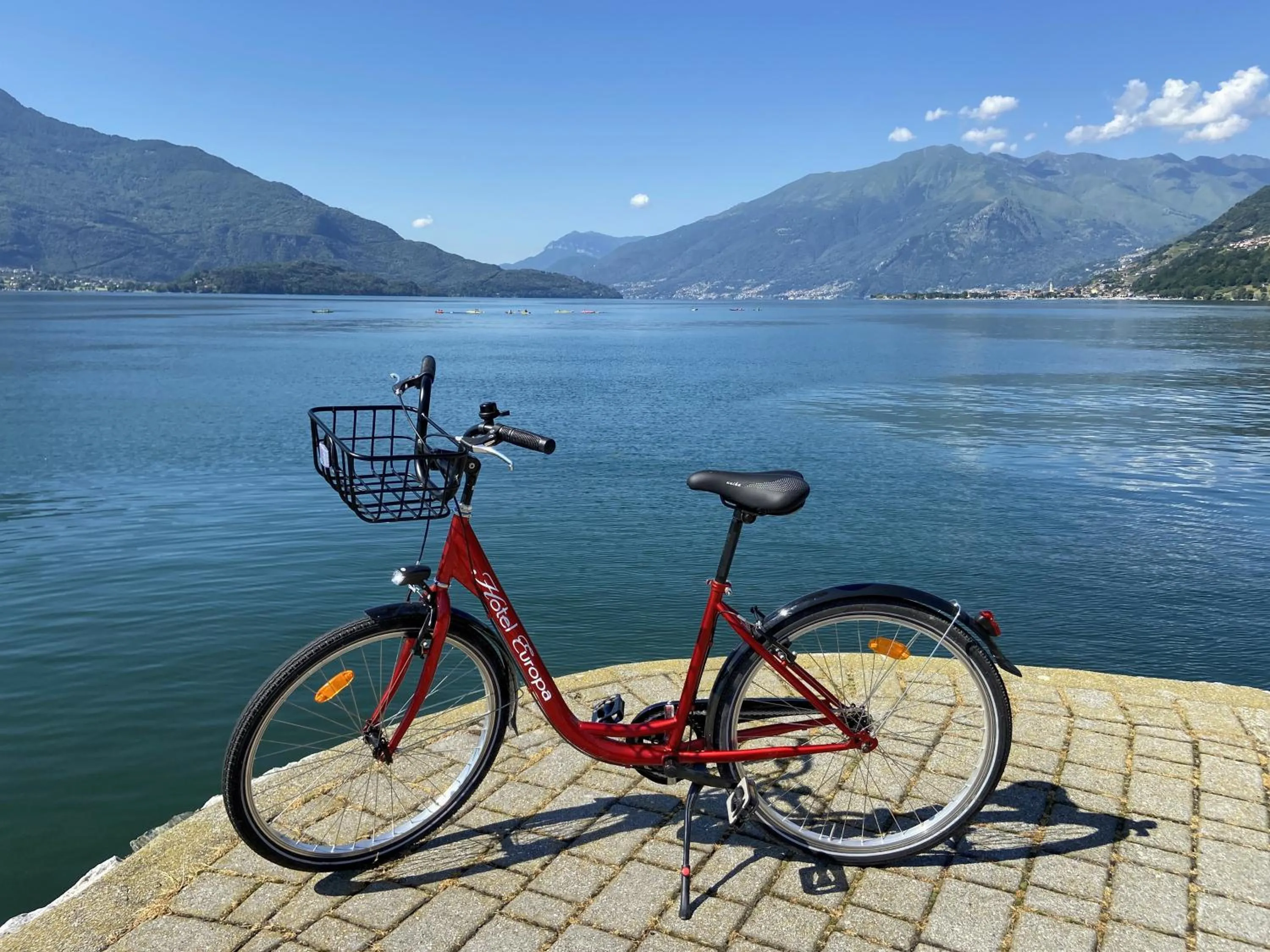 Cycling in Hotel Europa - Sorico