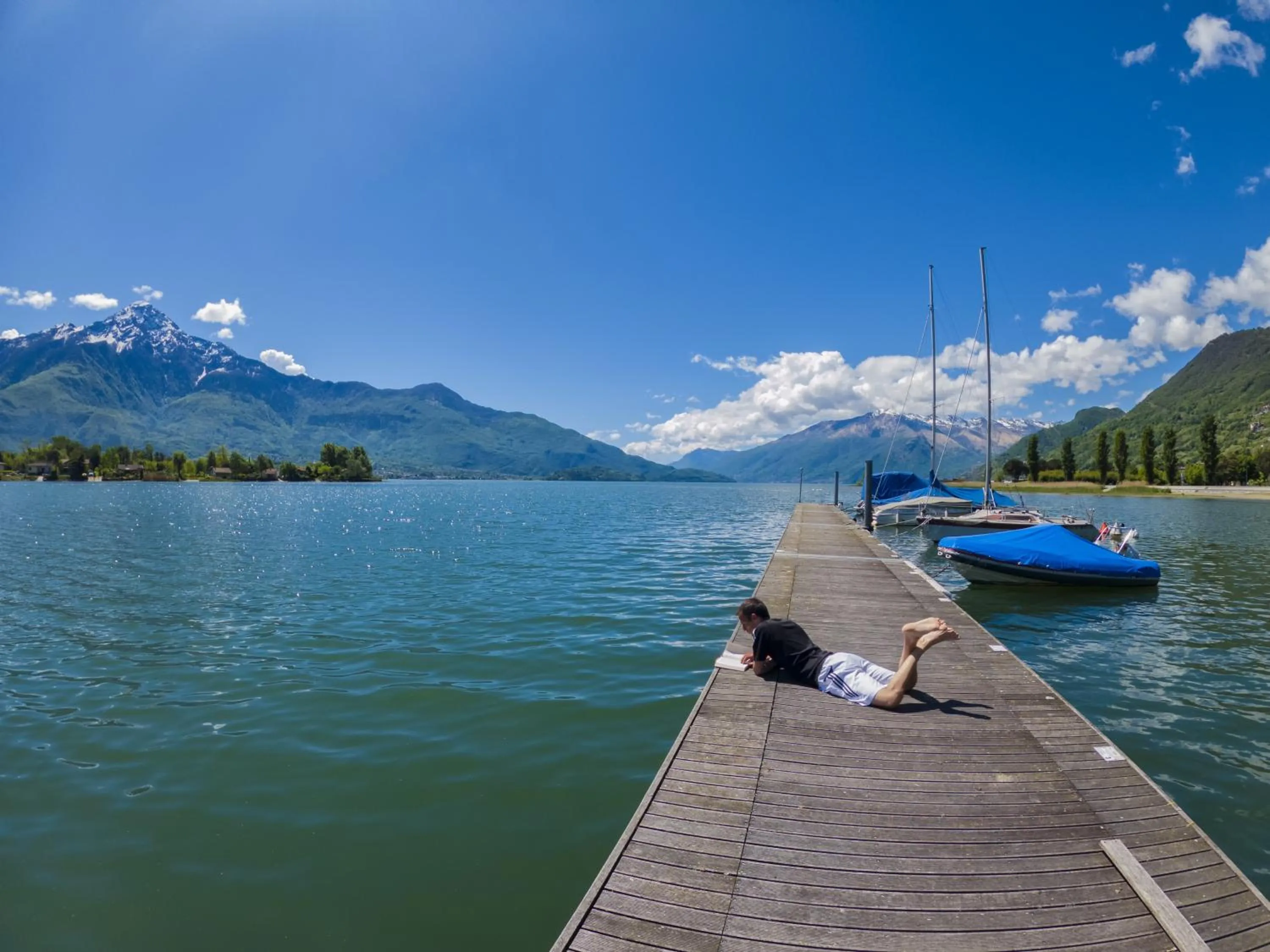 Natural landscape in Hotel Europa - Sorico