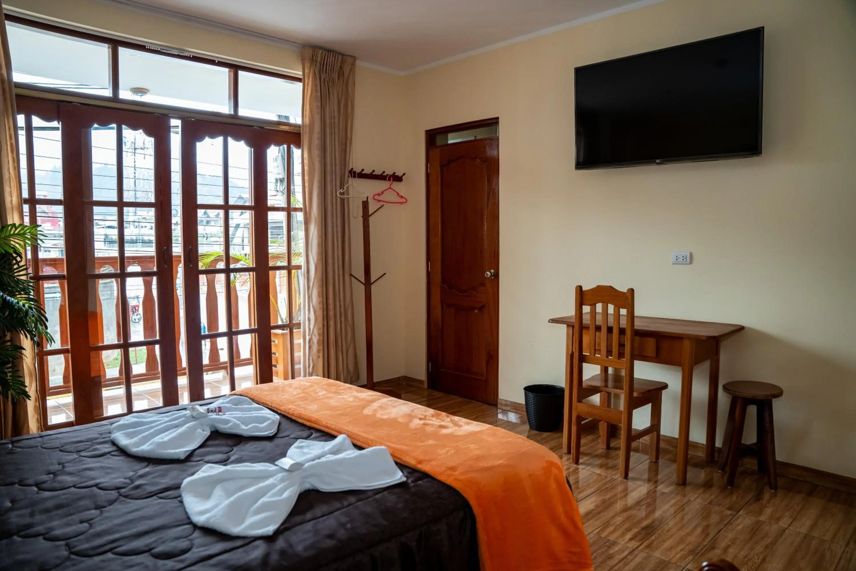 Bed in Hospedaje Chimy