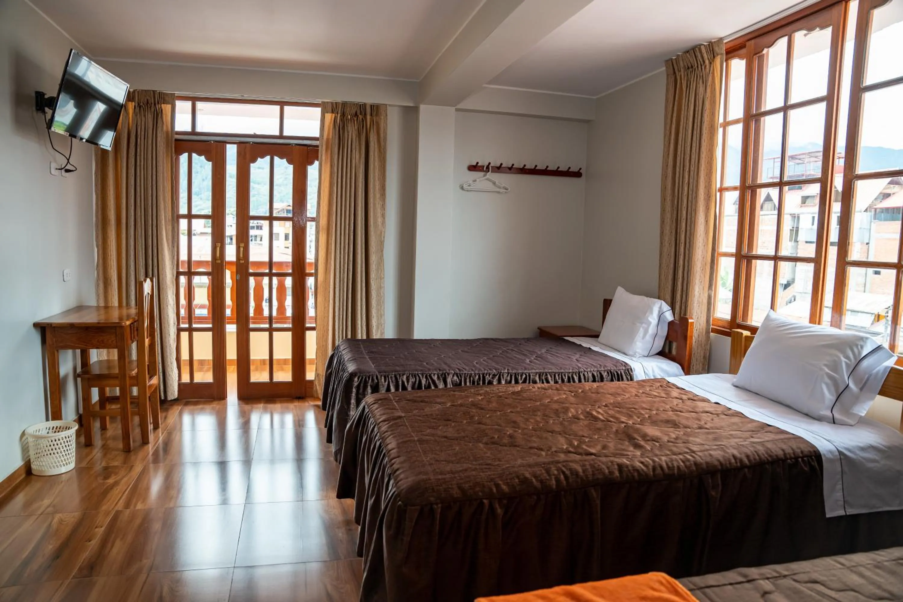 Bed in Hospedaje Chimy