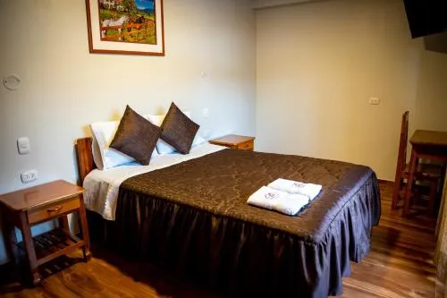 Bed in Hospedaje Chimy