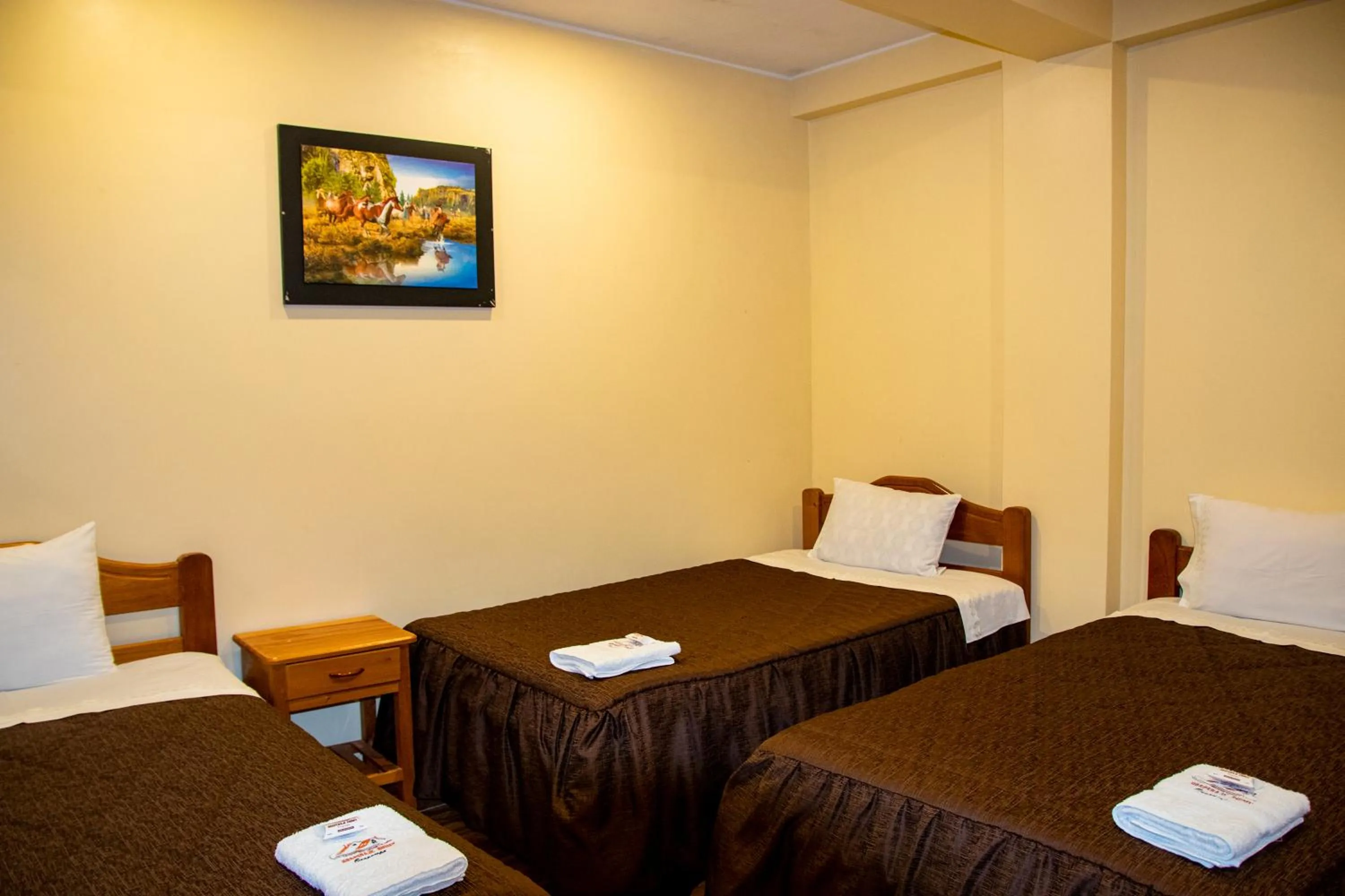 Bed in Hospedaje Chimy