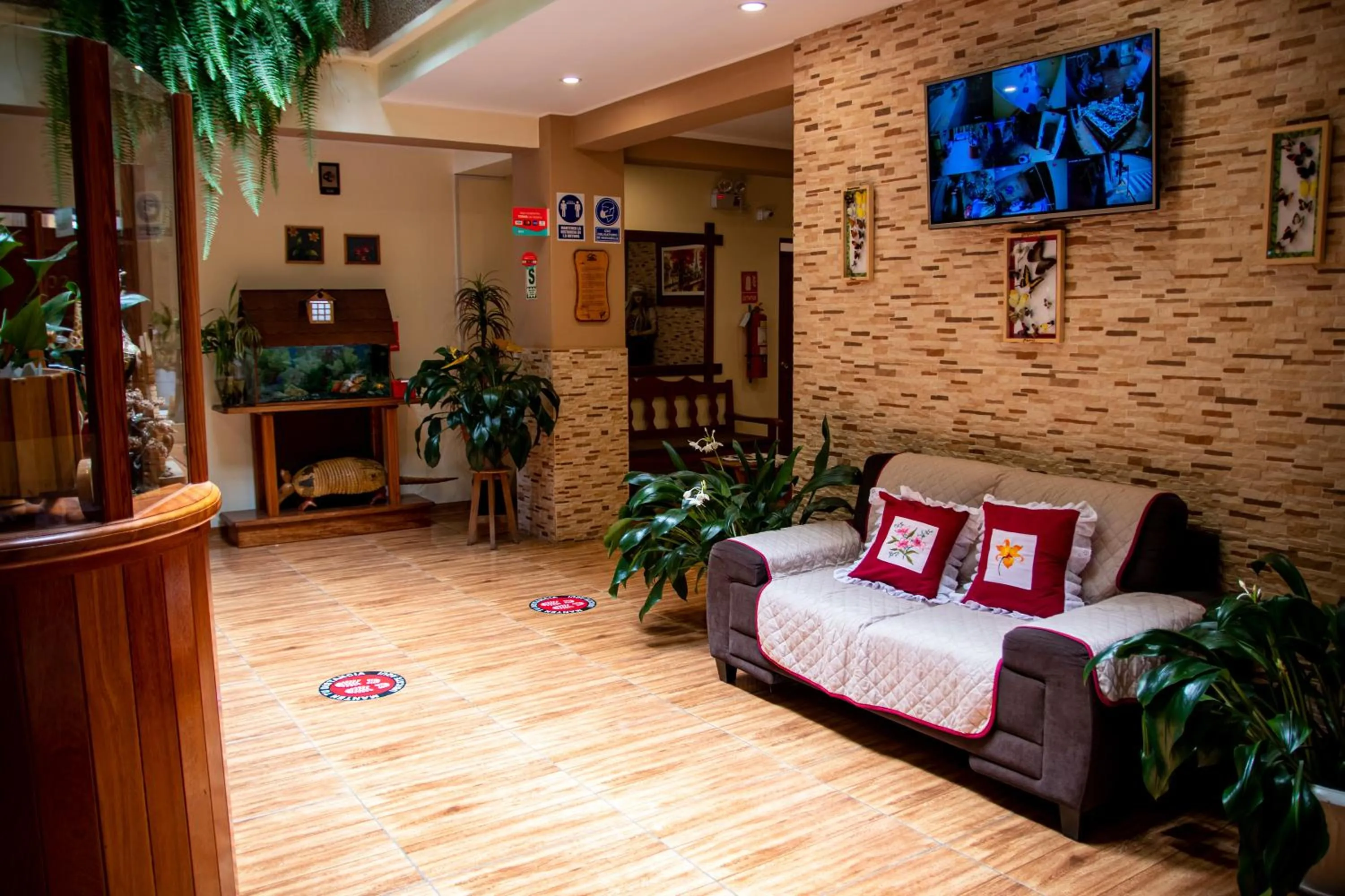 Bed in Hospedaje Chimy