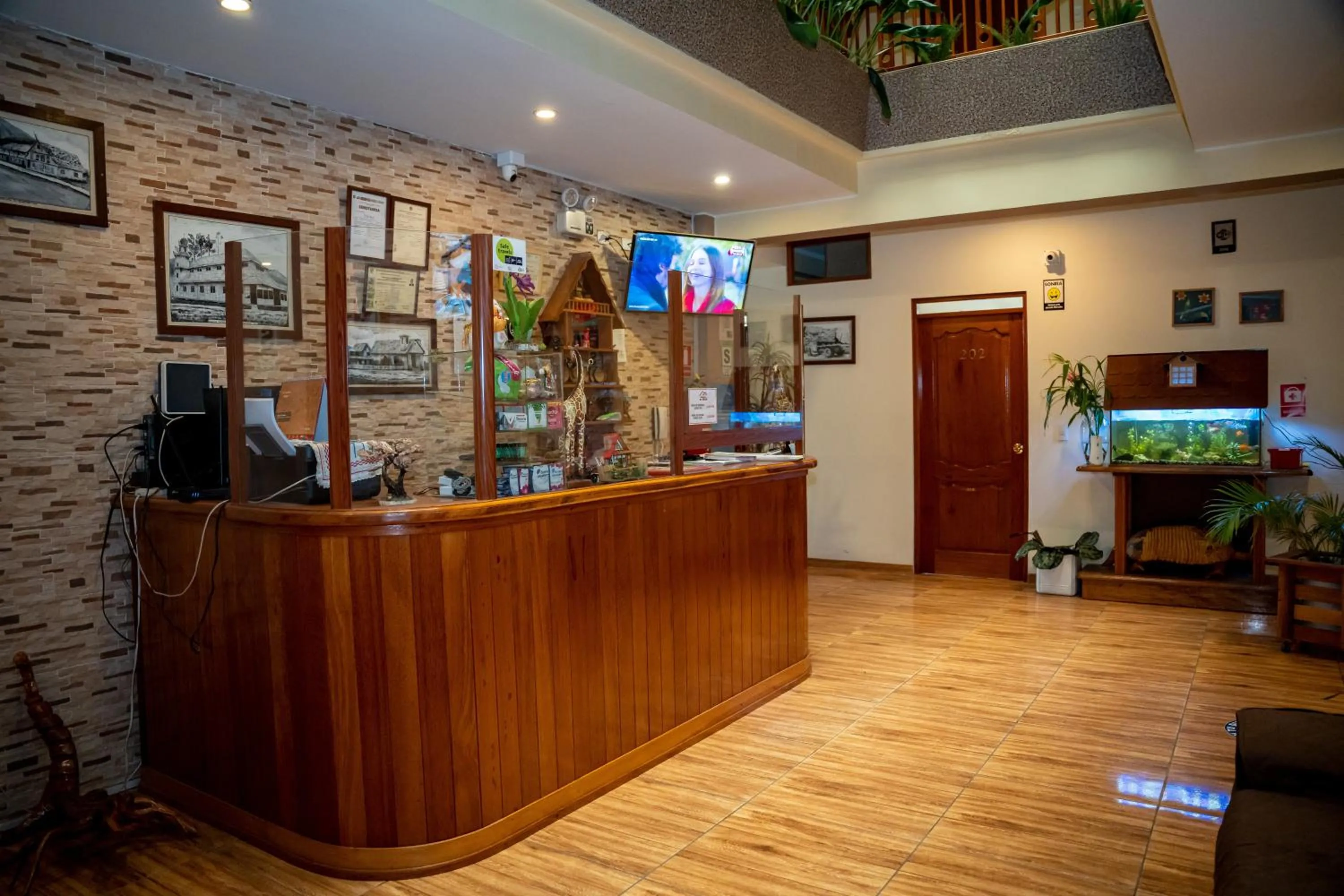 Lobby or reception in Hospedaje Chimy