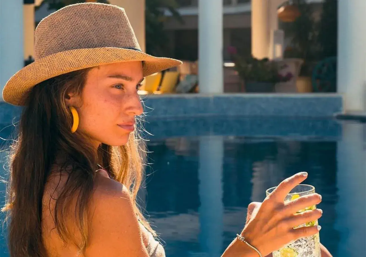 Swimming pool in Torbahan Hotel Swimming pool in Torbahan Hotel