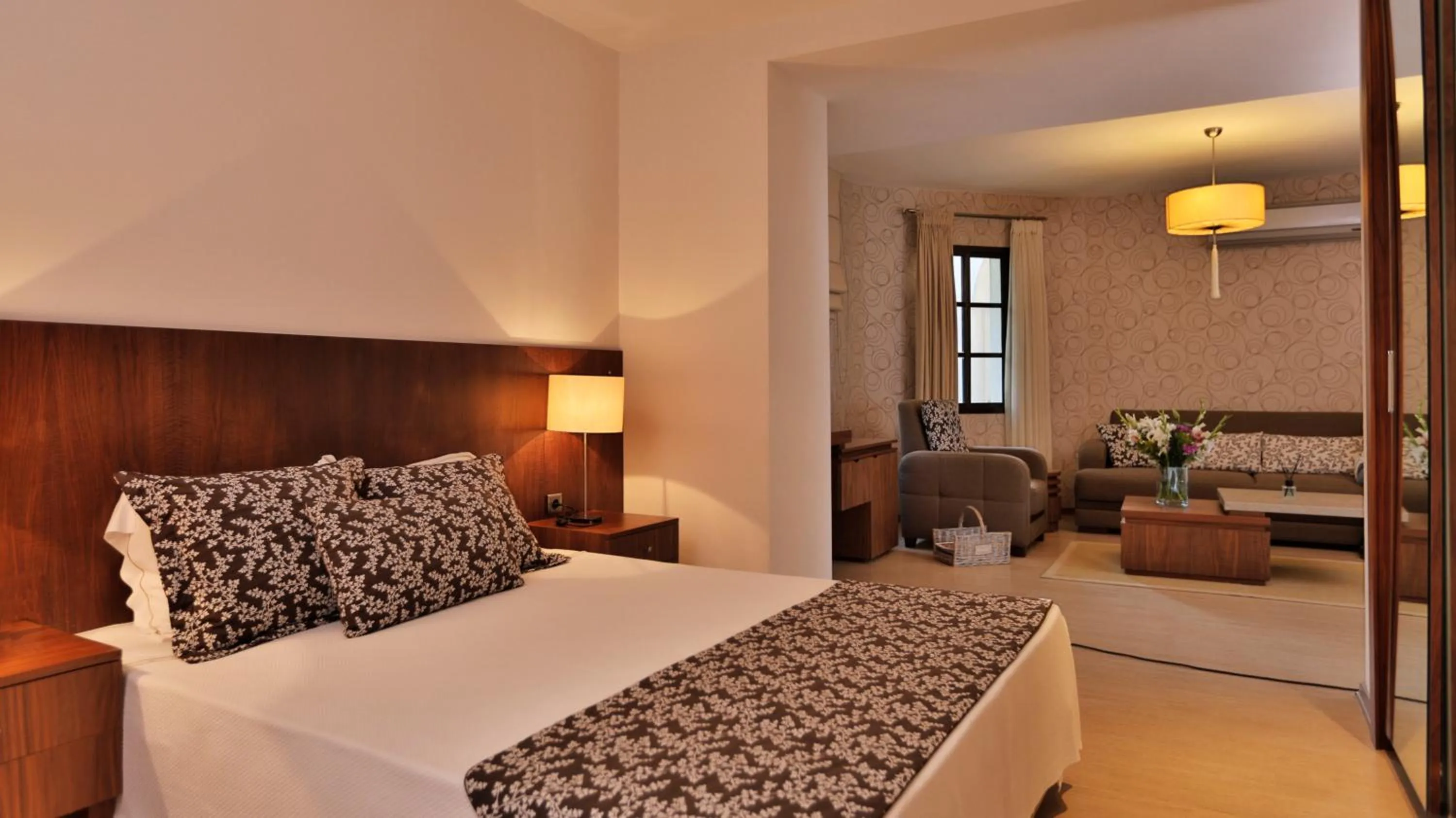 Seating area in Torbahan Hotel