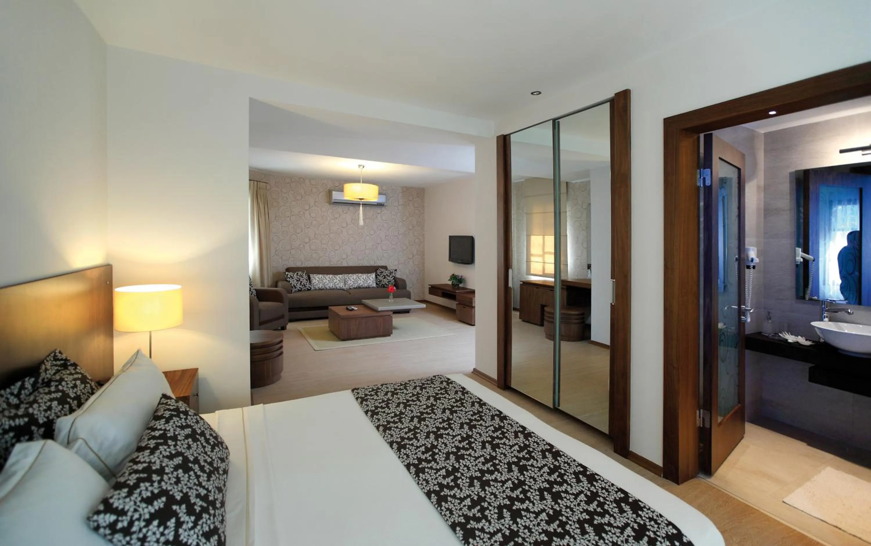 Seating area in Torbahan Hotel