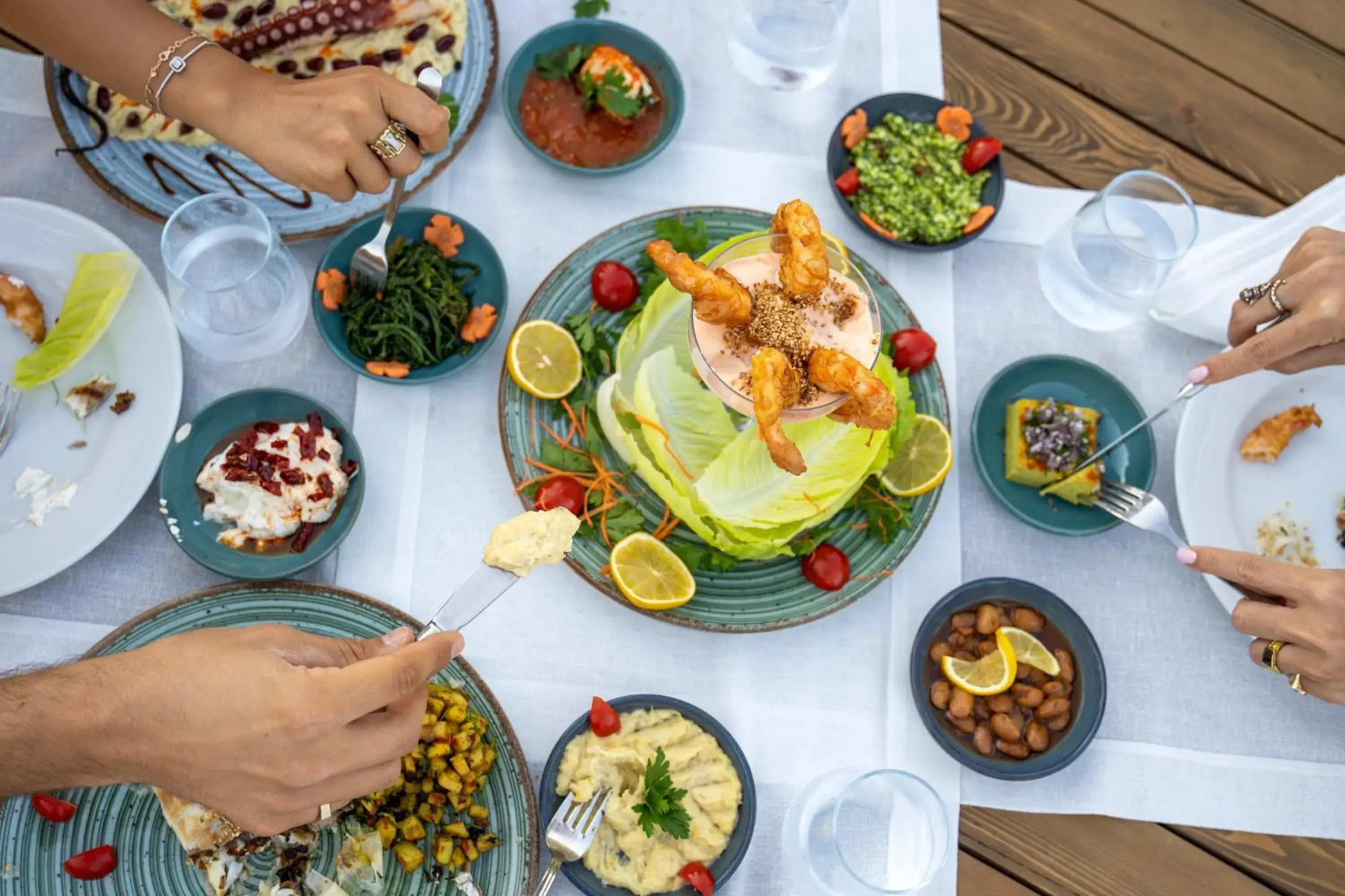Food close-up in Torbahan Hotel Food close-up in Torbahan Hotel