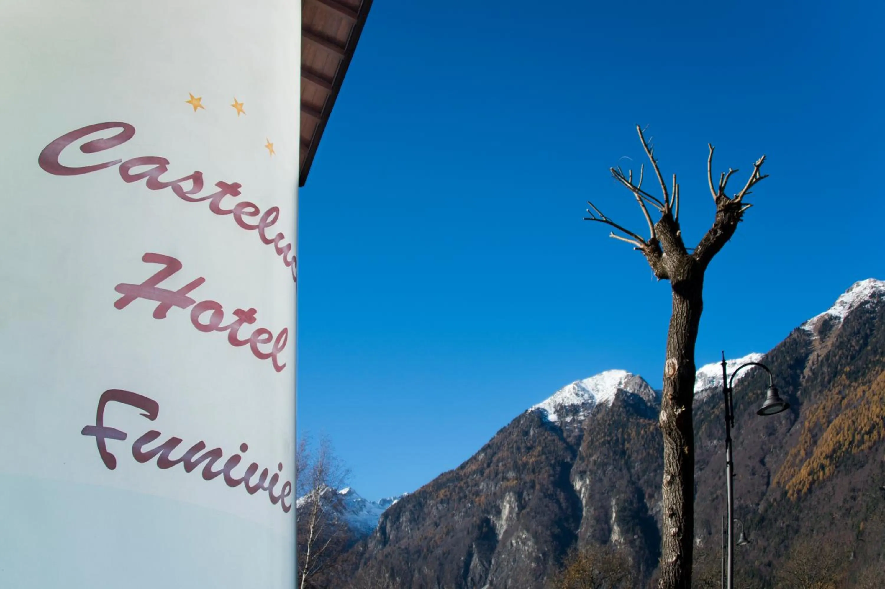 Property building in Casteluce Hotel Funivie