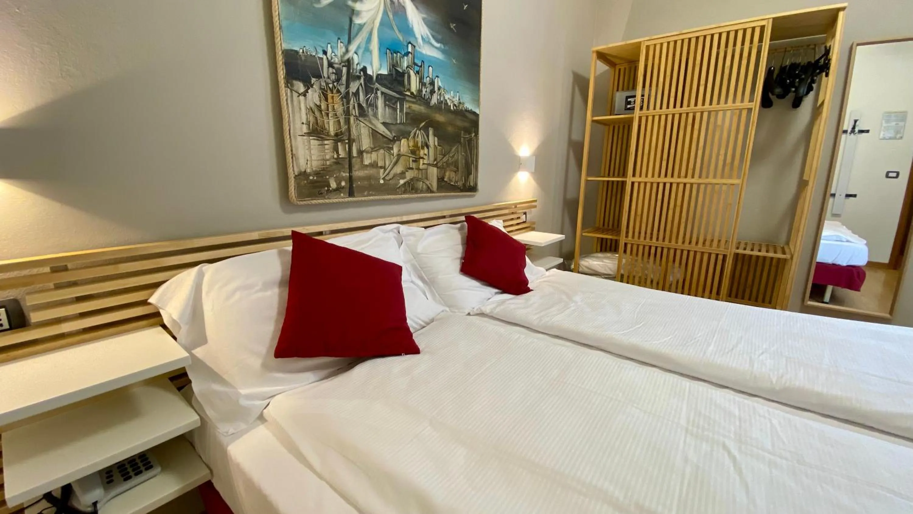 Bed in Casteluce Hotel Funivie