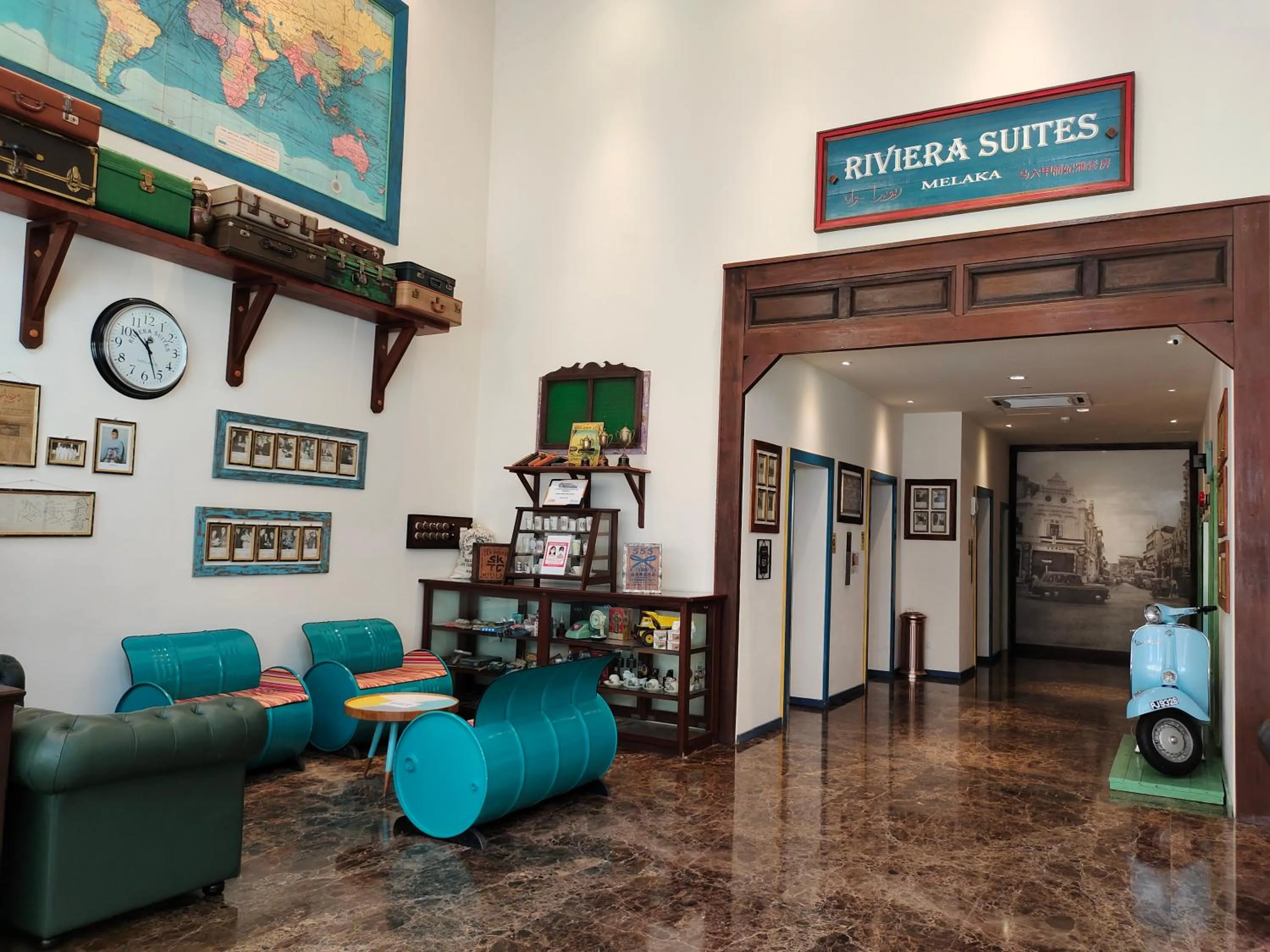 Lobby or reception in Riviera Suites Melaka