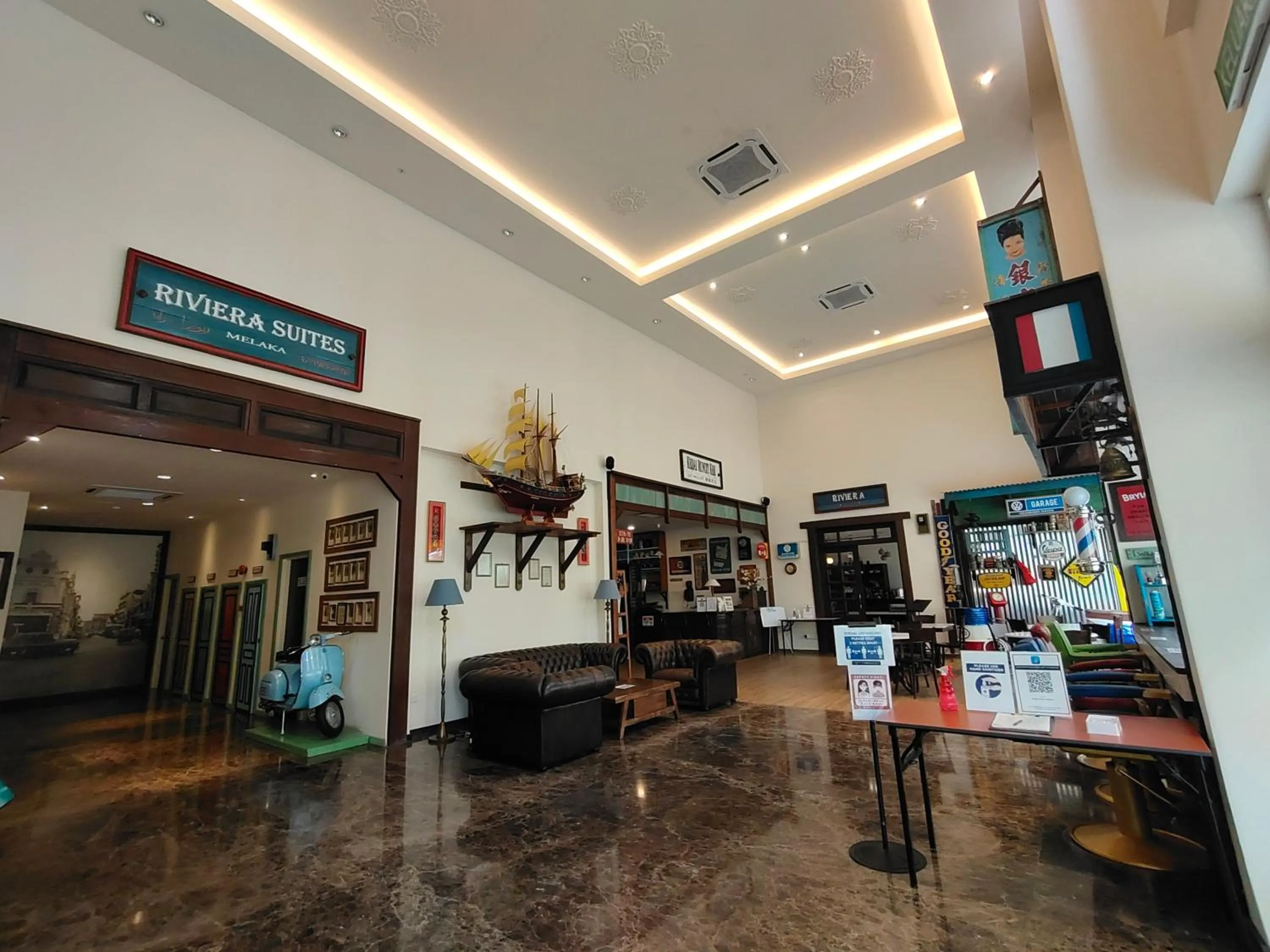 Lobby or reception in Riviera Suites Melaka