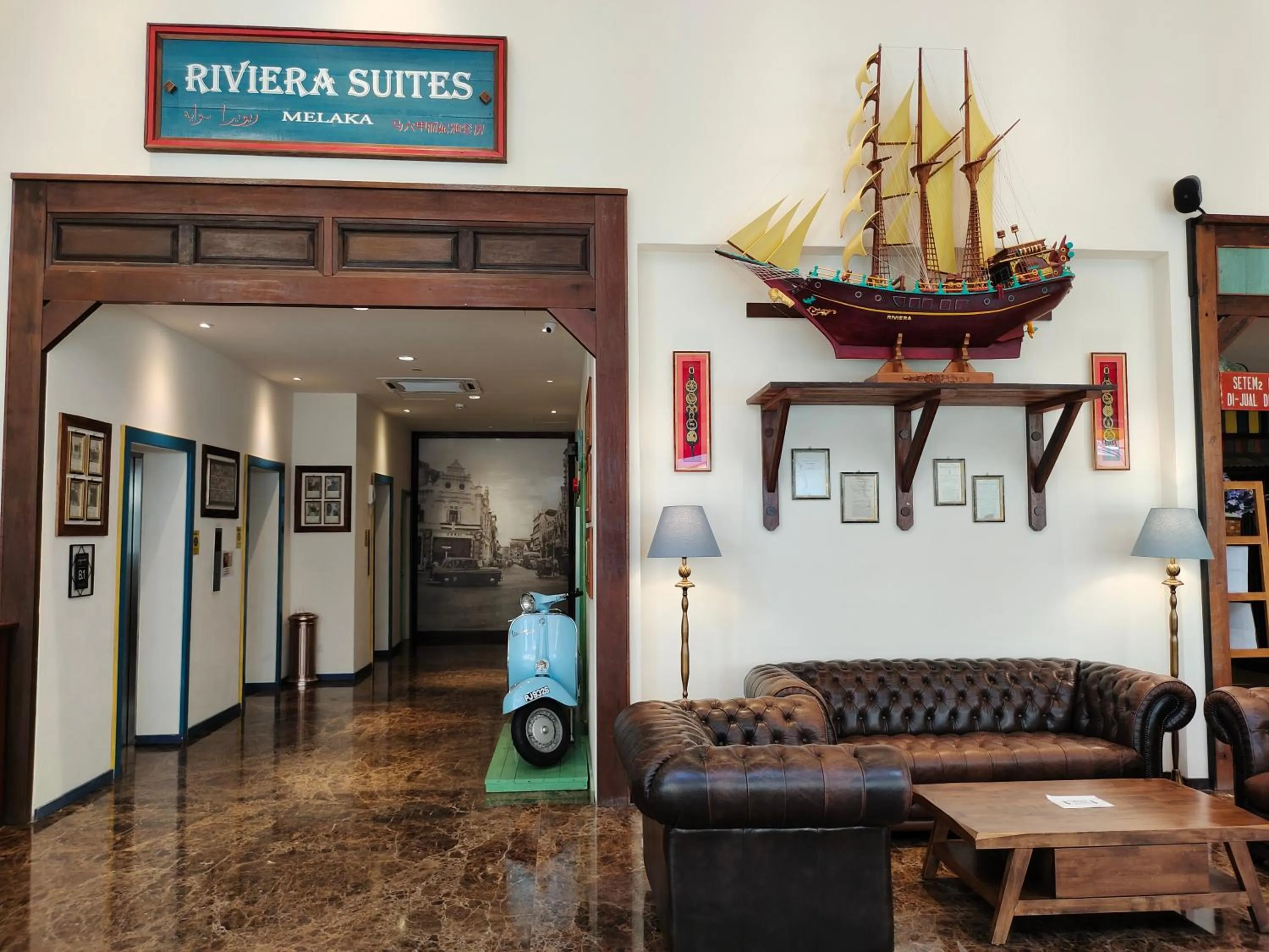 Lobby or reception in Riviera Suites Melaka