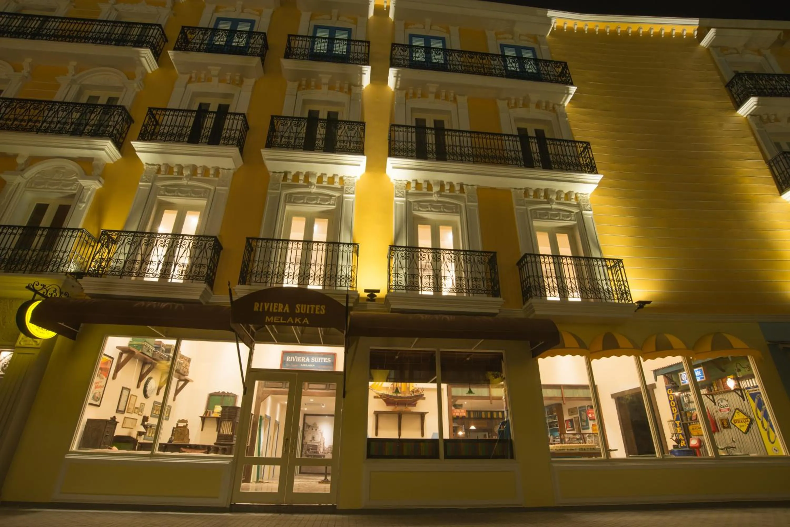 Property building in Riviera Suites Melaka