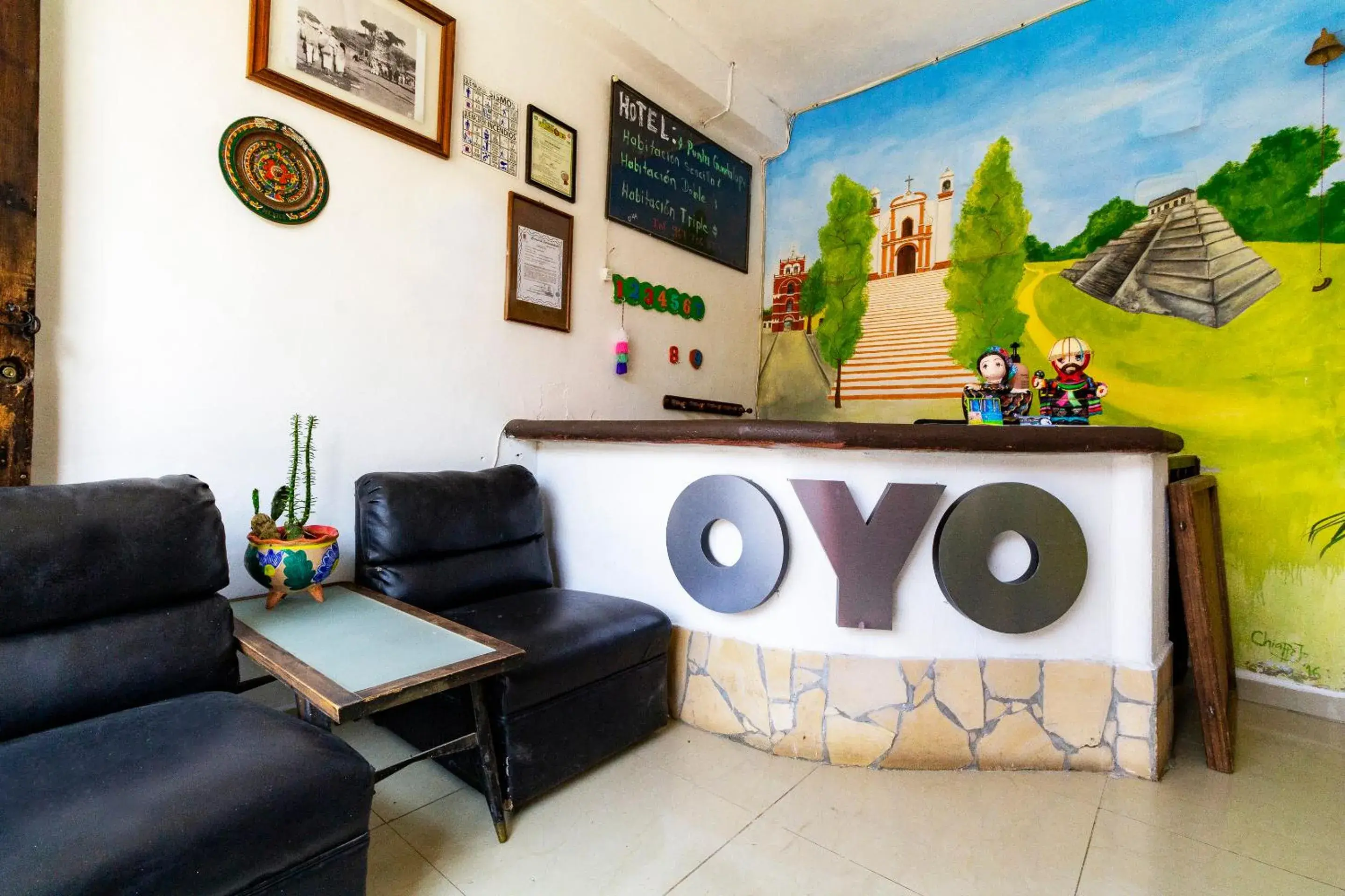 Lobby or reception in OYO Hotel Punta Guadalupe, San Cristóbal de las Casas Lobby or reception in OYO Hotel Punta Guadalupe, San Cristóbal de las Casas