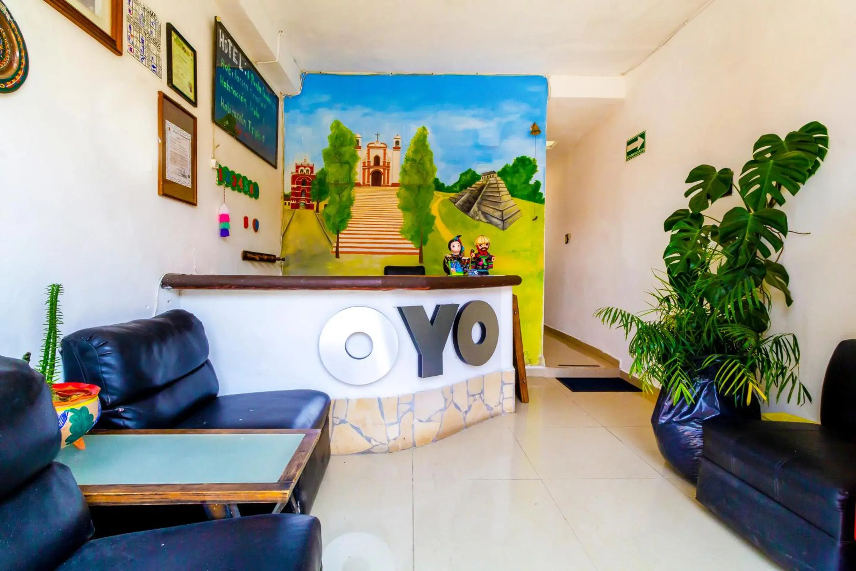 Lobby or reception in OYO Hotel Punta Guadalupe, San Cristóbal de las Casas Lobby or reception in OYO Hotel Punta Guadalupe, San Cristóbal de las Casas