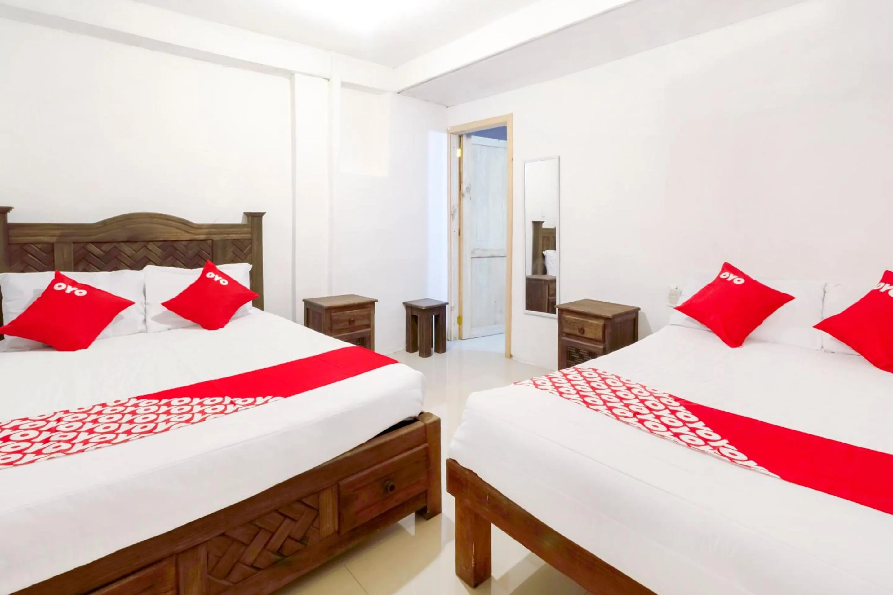 Bedroom, Bed in OYO Hotel Punta Guadalupe, San Cristóbal de las Casas