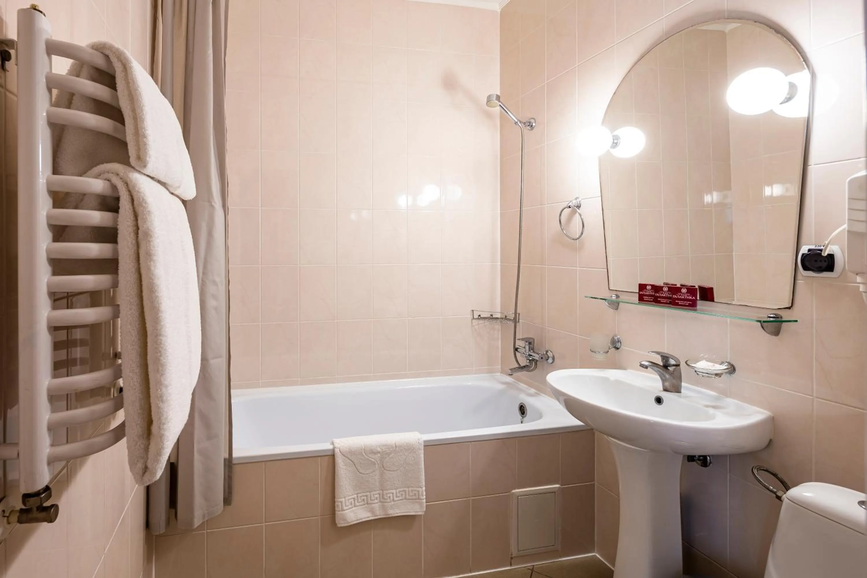 Bathroom in Hotel Galaktika