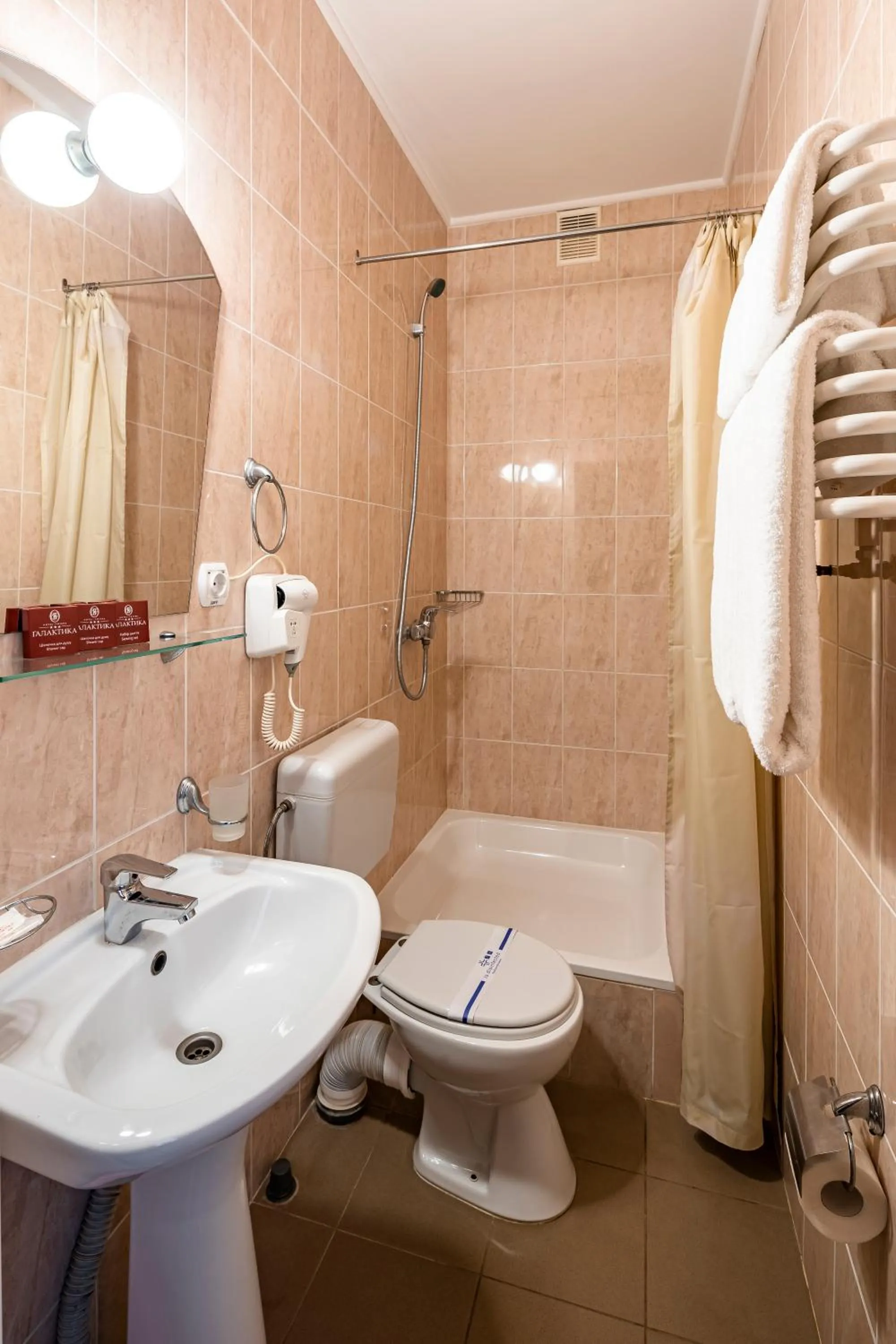 Bathroom in Hotel Galaktika