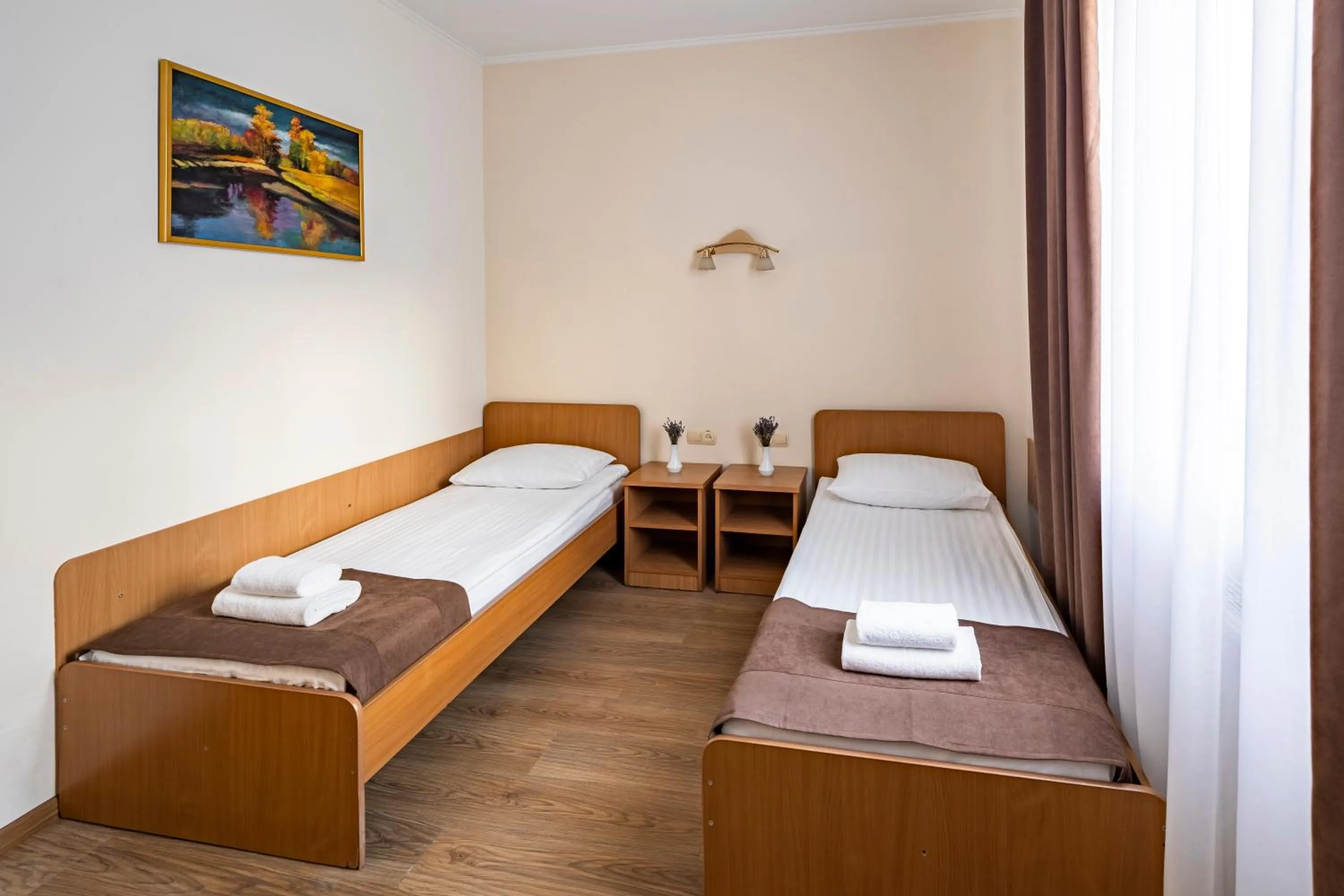 Bedroom, Bed in Hotel Galaktika