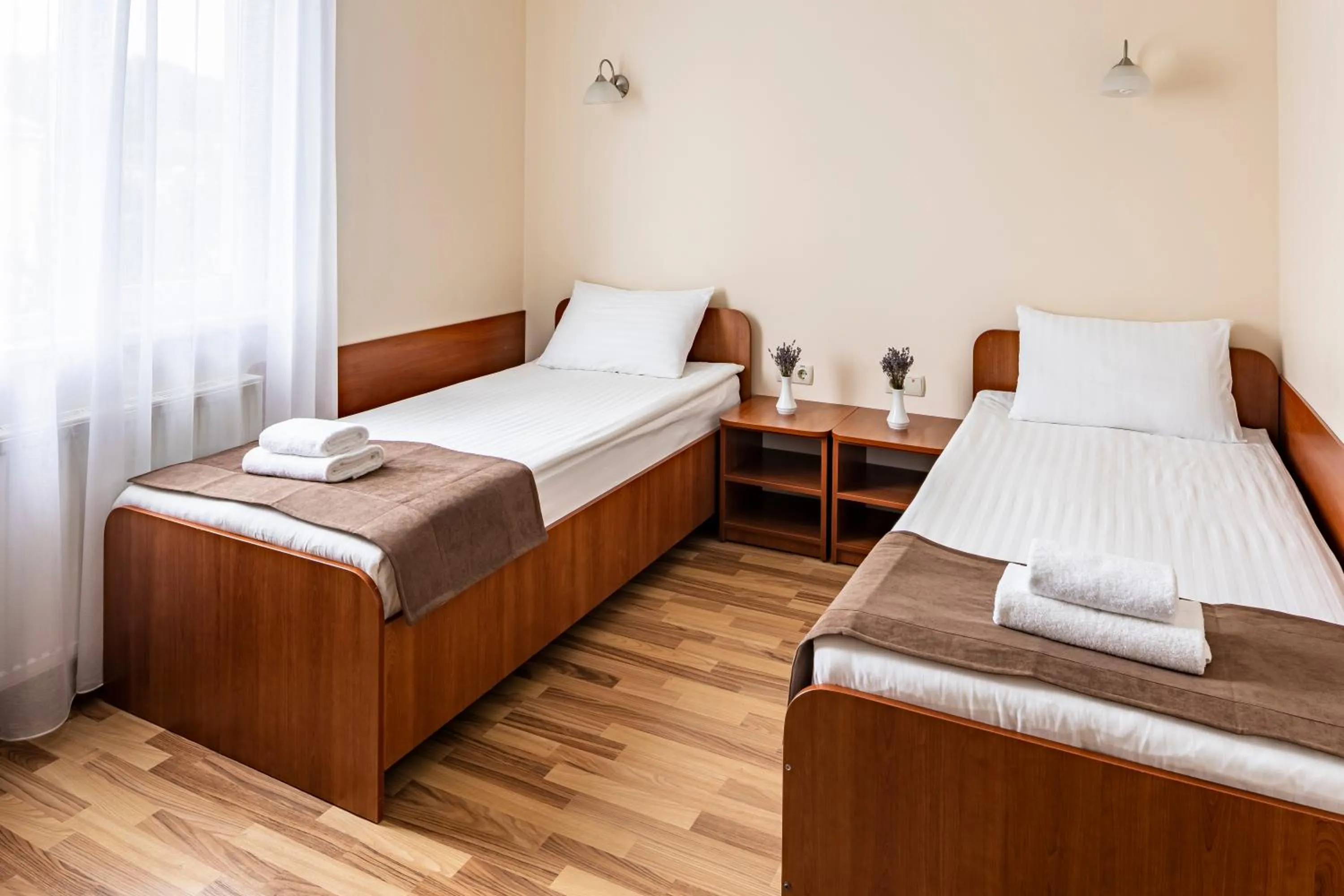 Bedroom, Bed in Hotel Galaktika