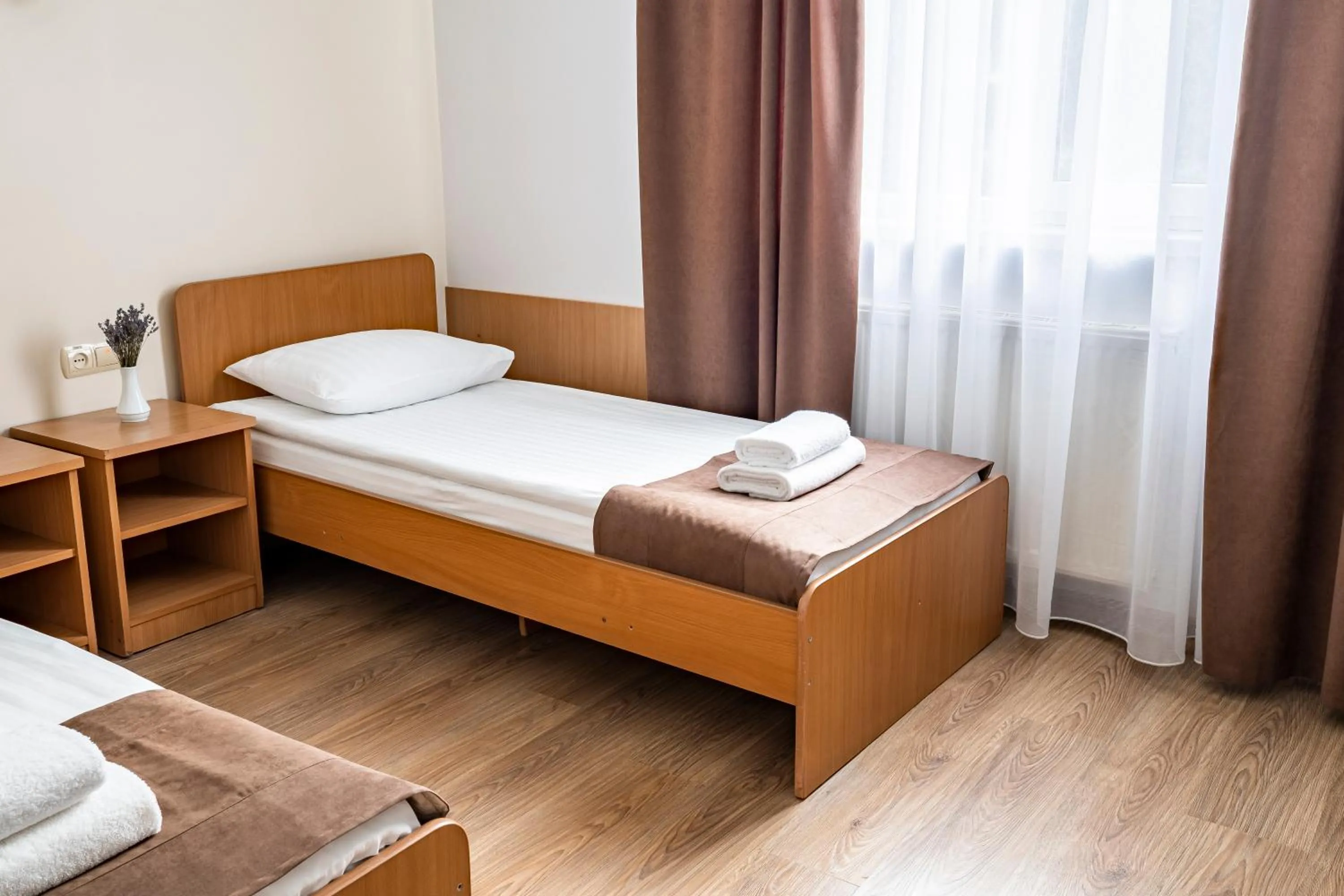 Bedroom, Bed in Hotel Galaktika