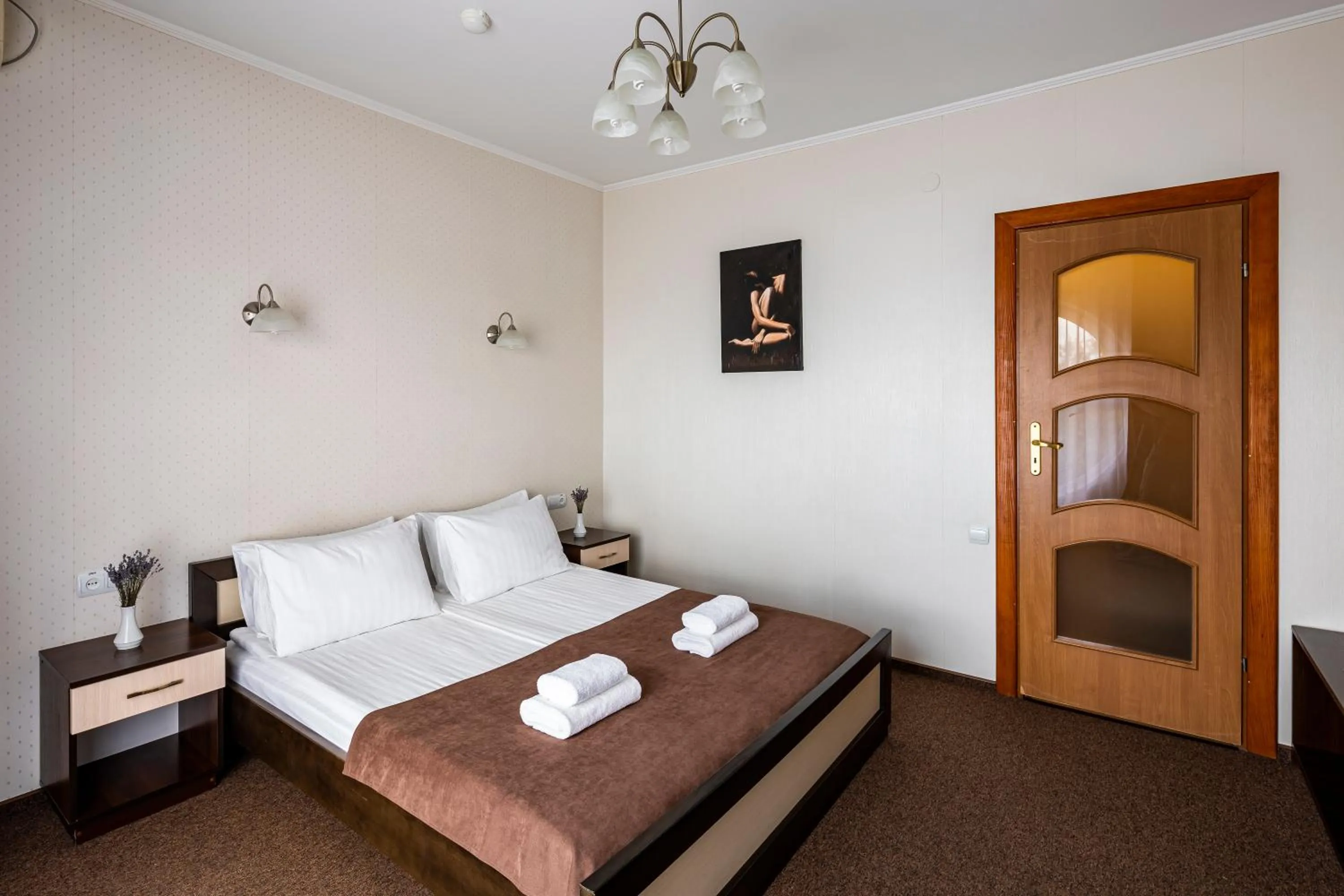 Bedroom, Bed in Hotel Galaktika