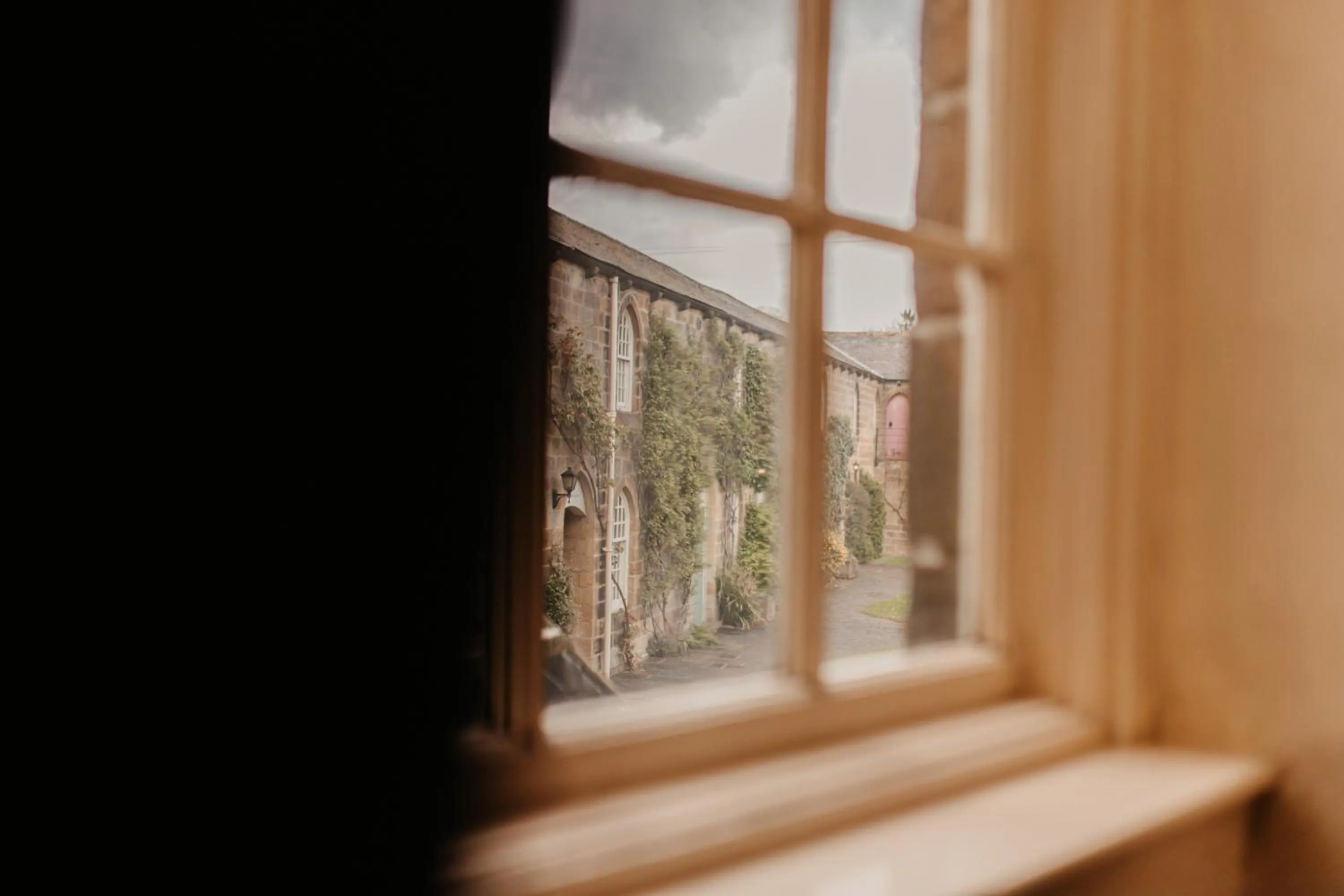 Garden view in The Boar's Head