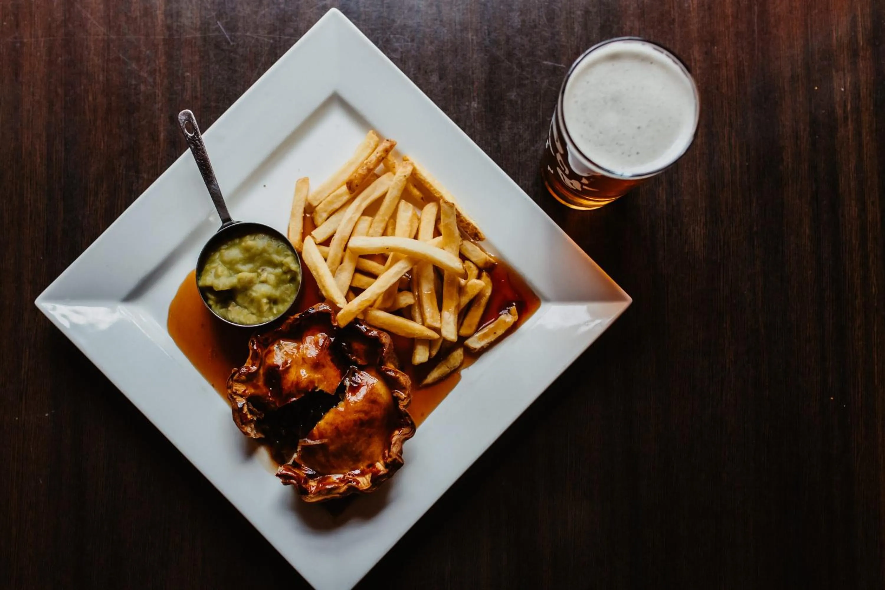 Food and drinks in The Boar's Head