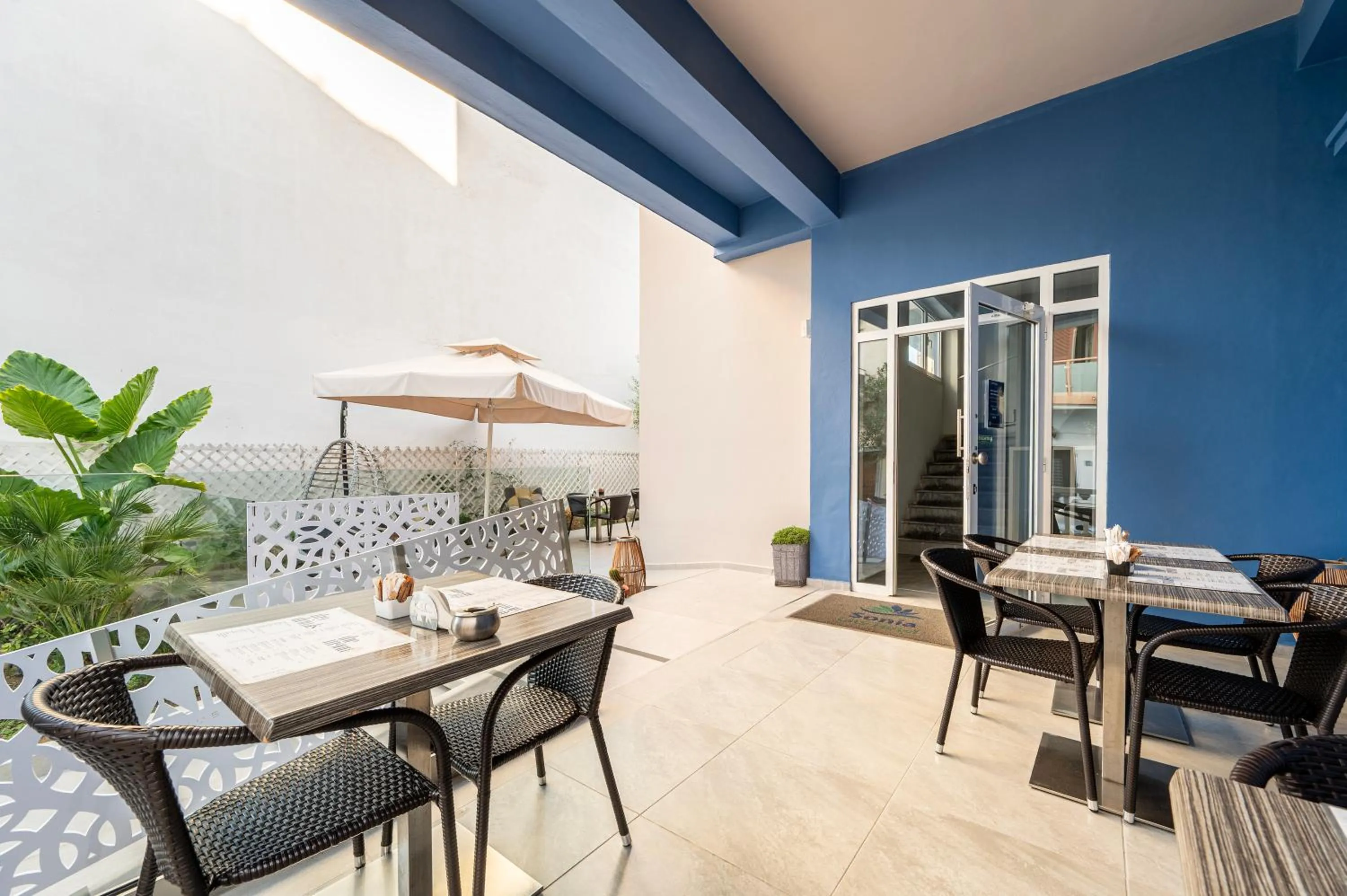 Patio in Sonia Hotel & Suites - Adults Only