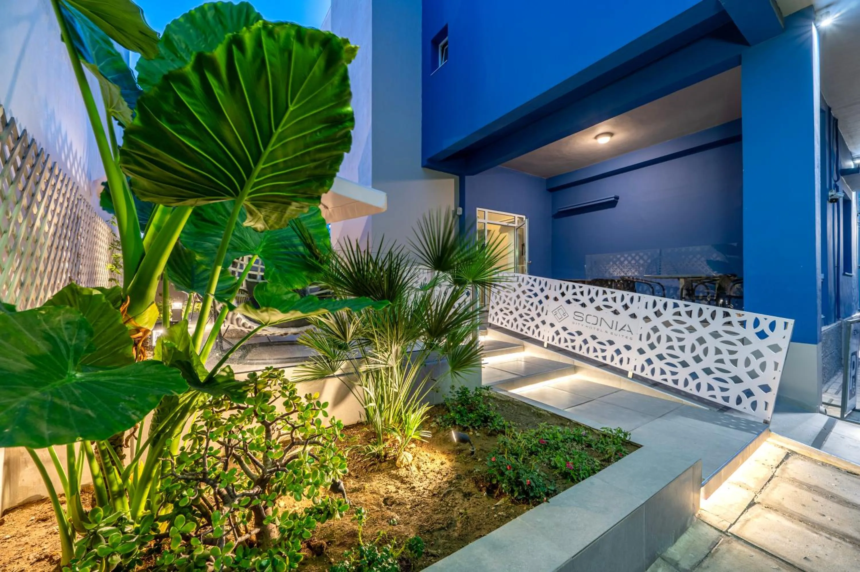 Patio in Sonia Hotel & Suites - Adults Only