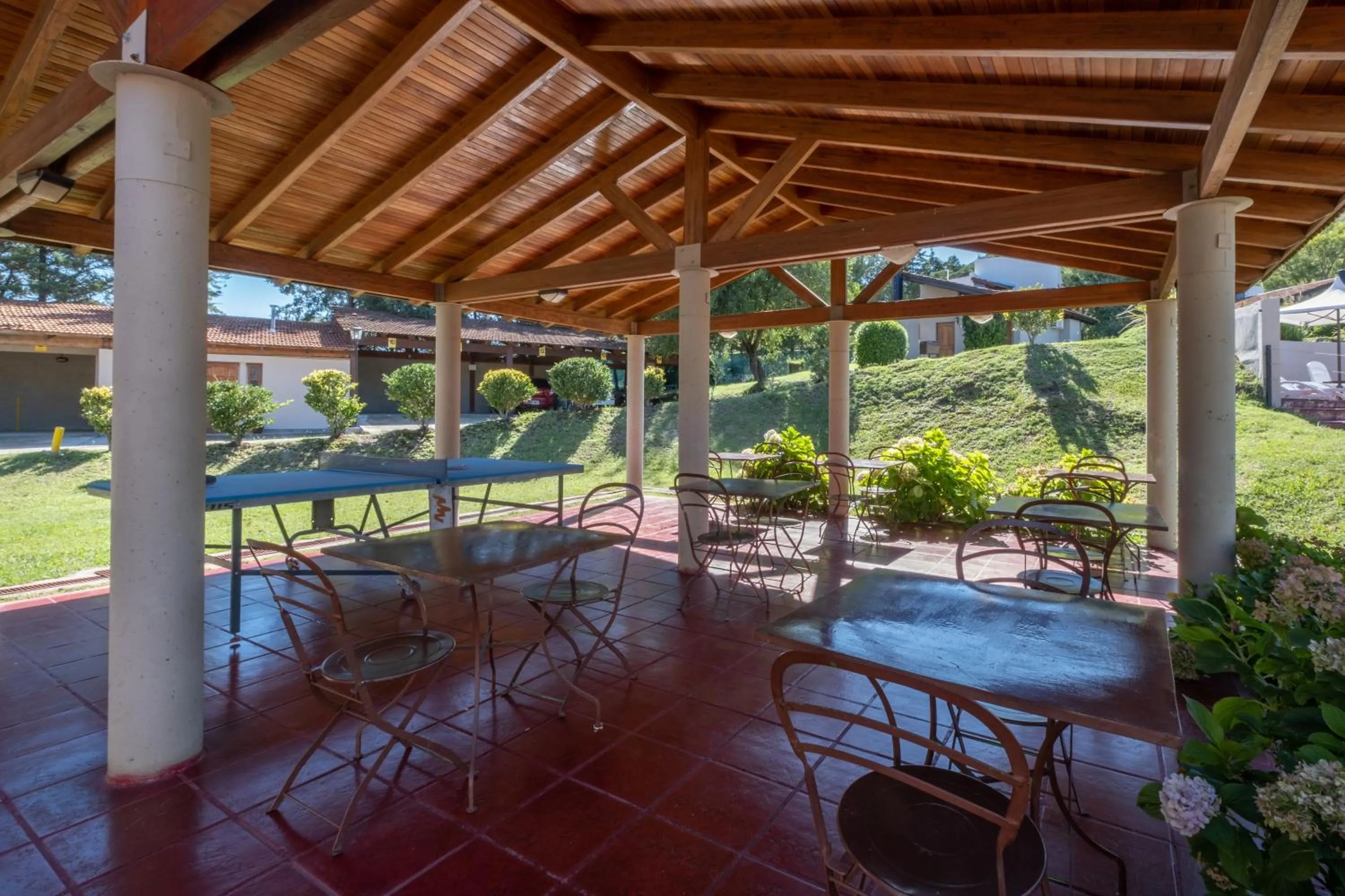 Patio in Harmonie Hotel De Montaña - Adults only