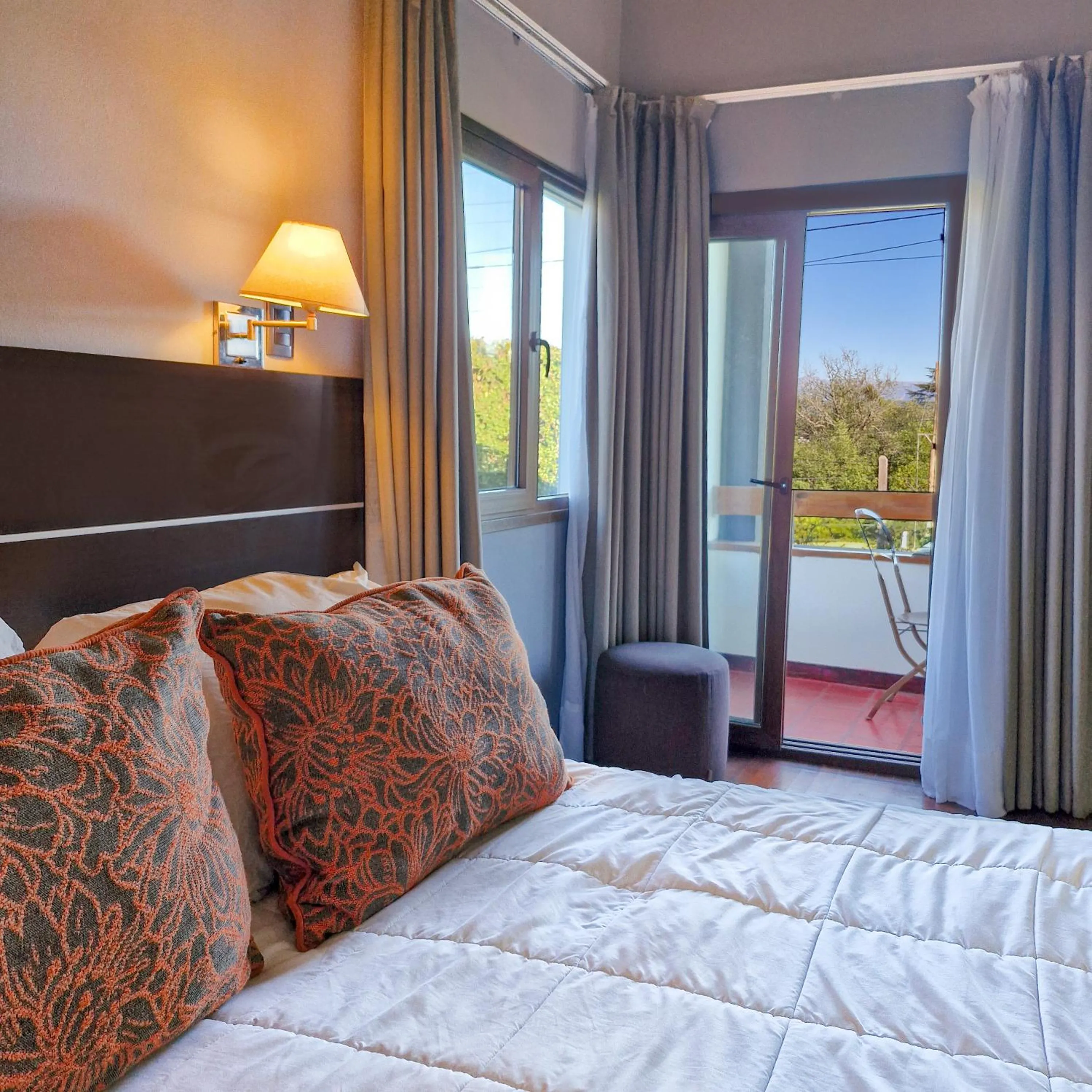 Garden view, Bed in Harmonie Hotel De Montaña - Adults only