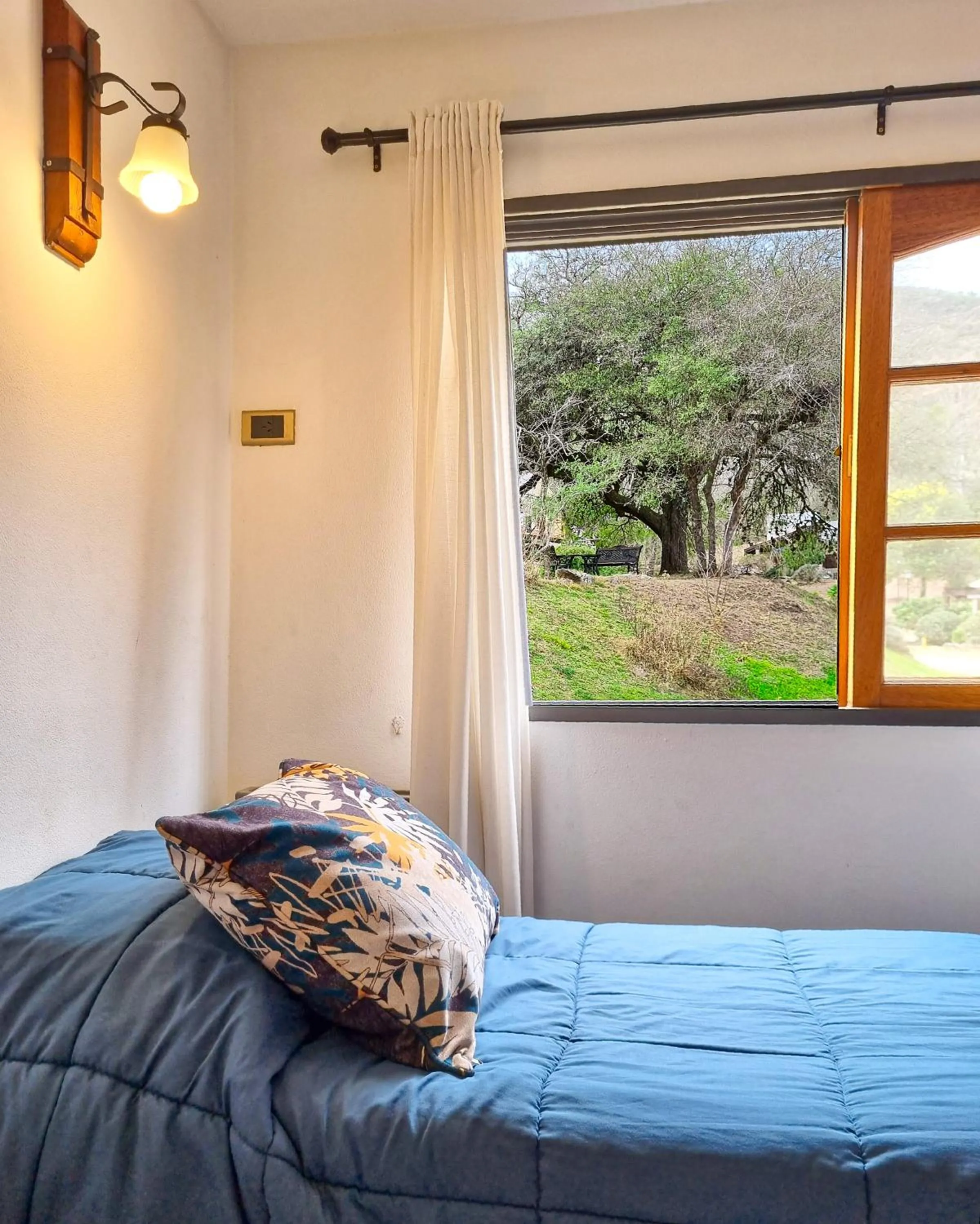 Garden view, Bed in Harmonie Hotel De Montaña - Adults only