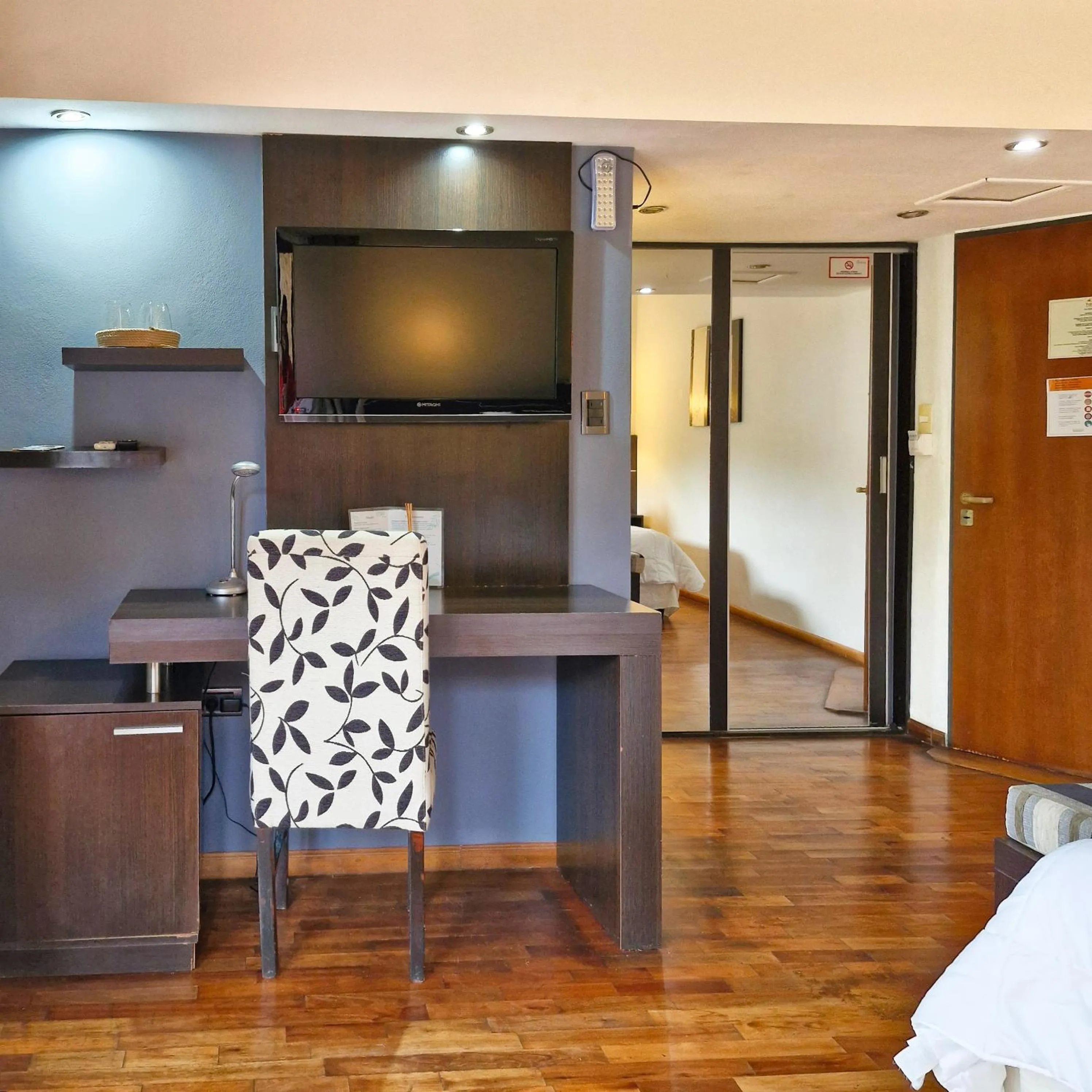 furniture, Bed in Harmonie Hotel De Montaña - Adults only