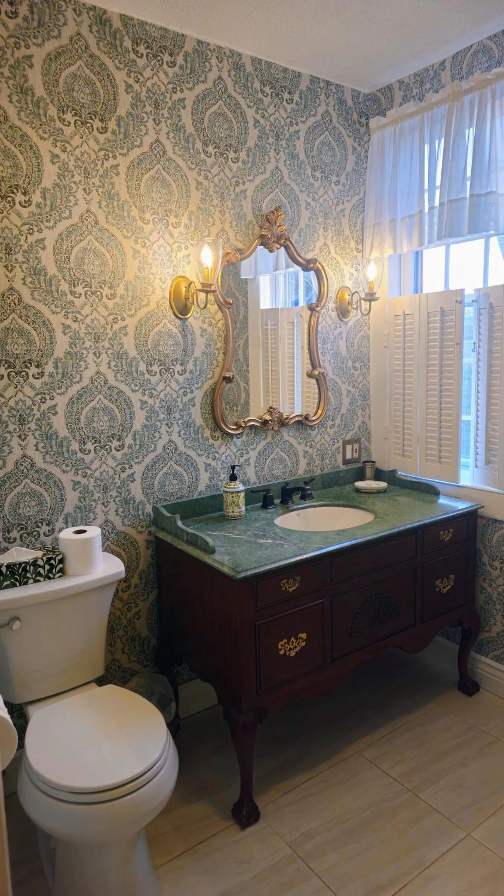 Bathroom in Historic Wilson-Guy House