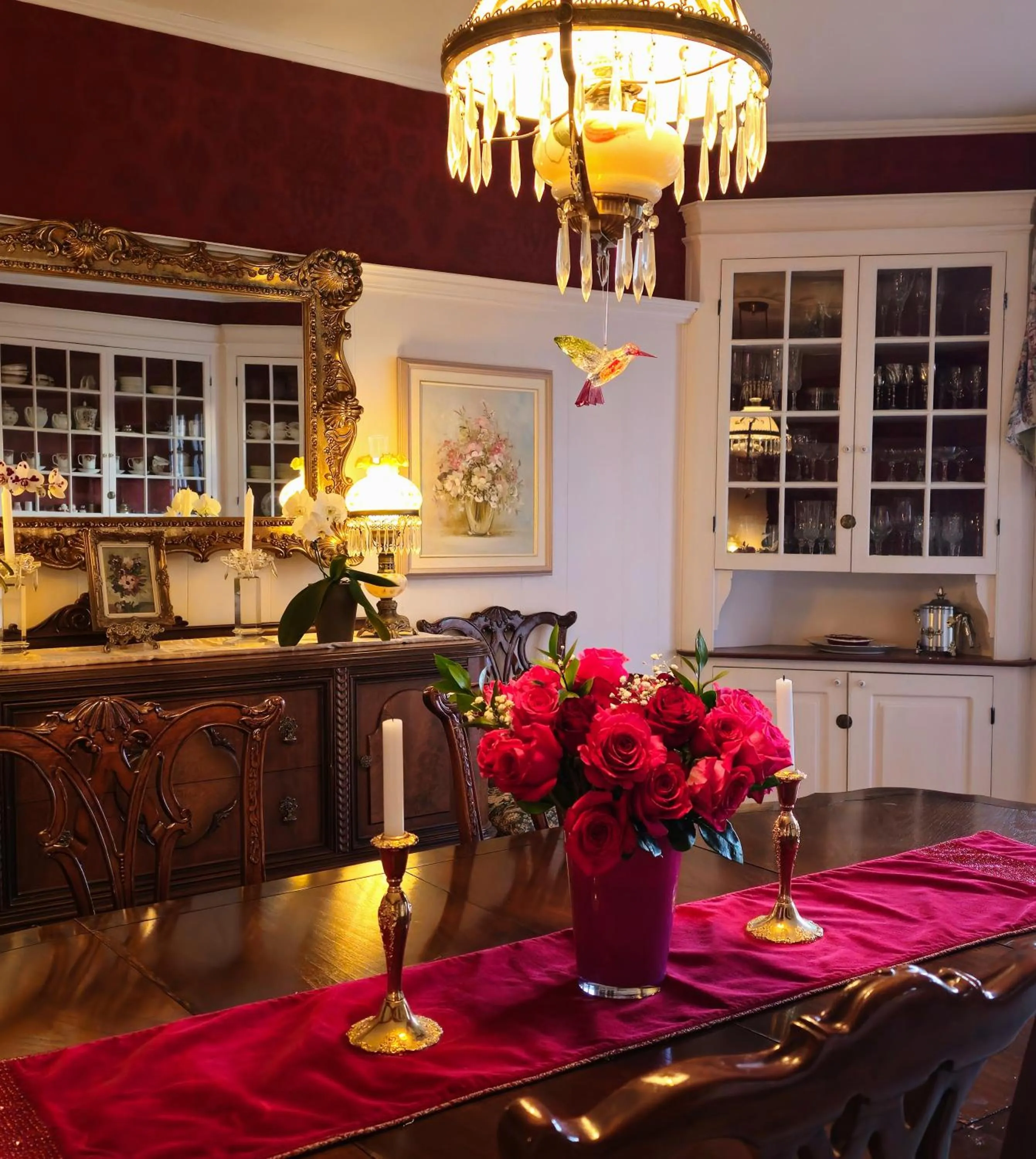 Dining area in Historic Wilson-Guy House