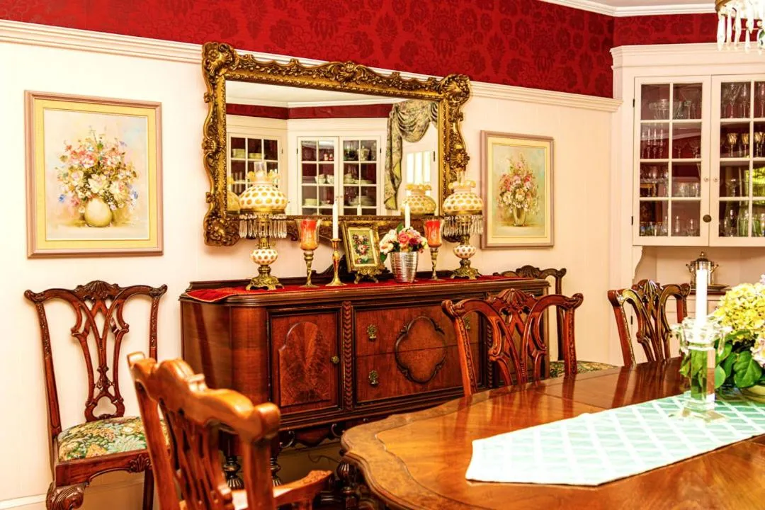 Dining area in Historic Wilson-Guy House