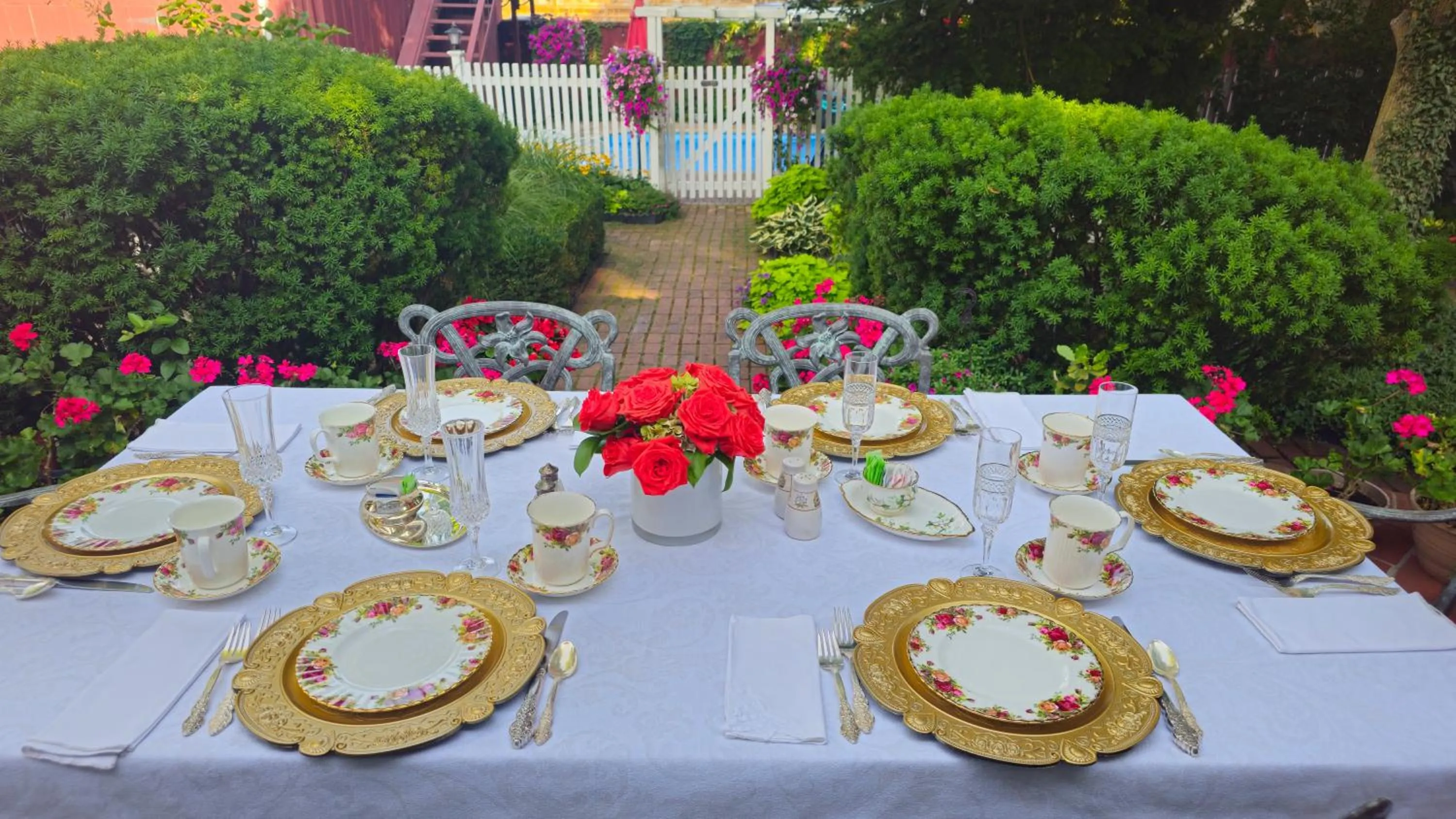 Garden in Historic Wilson-Guy House