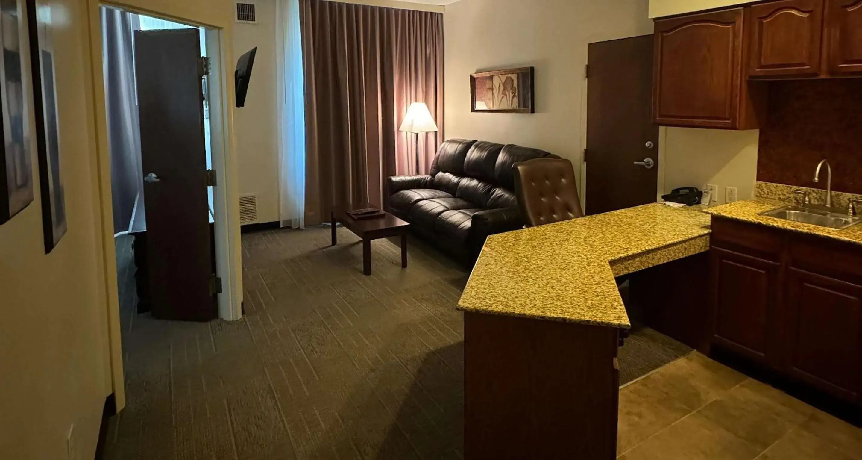 Bedroom in Best Western PLUS Hannaford Inn & Suites Bedroom in Best Western PLUS Hannaford Inn & Suites