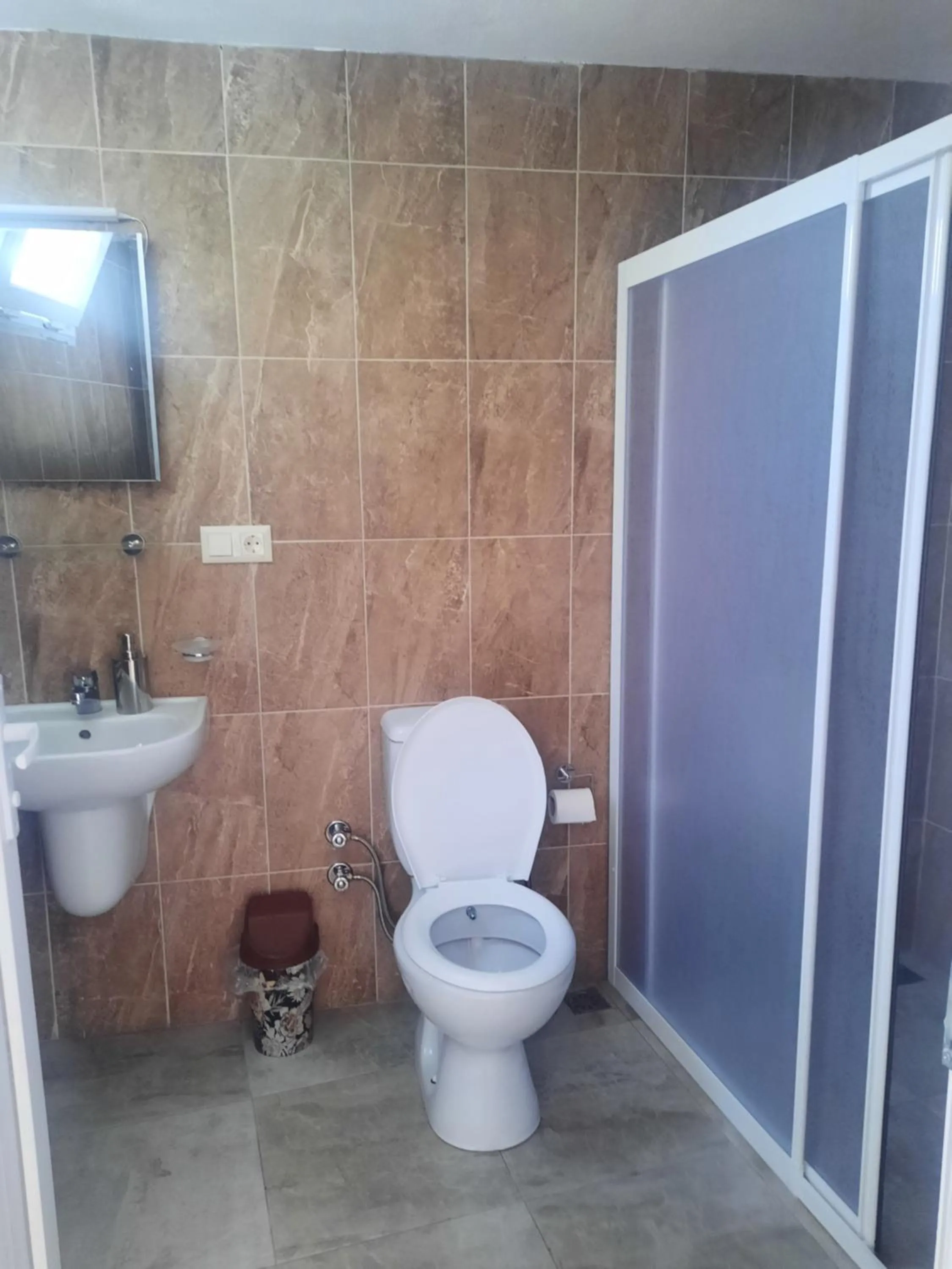 Toilet in Onder Pansiyon