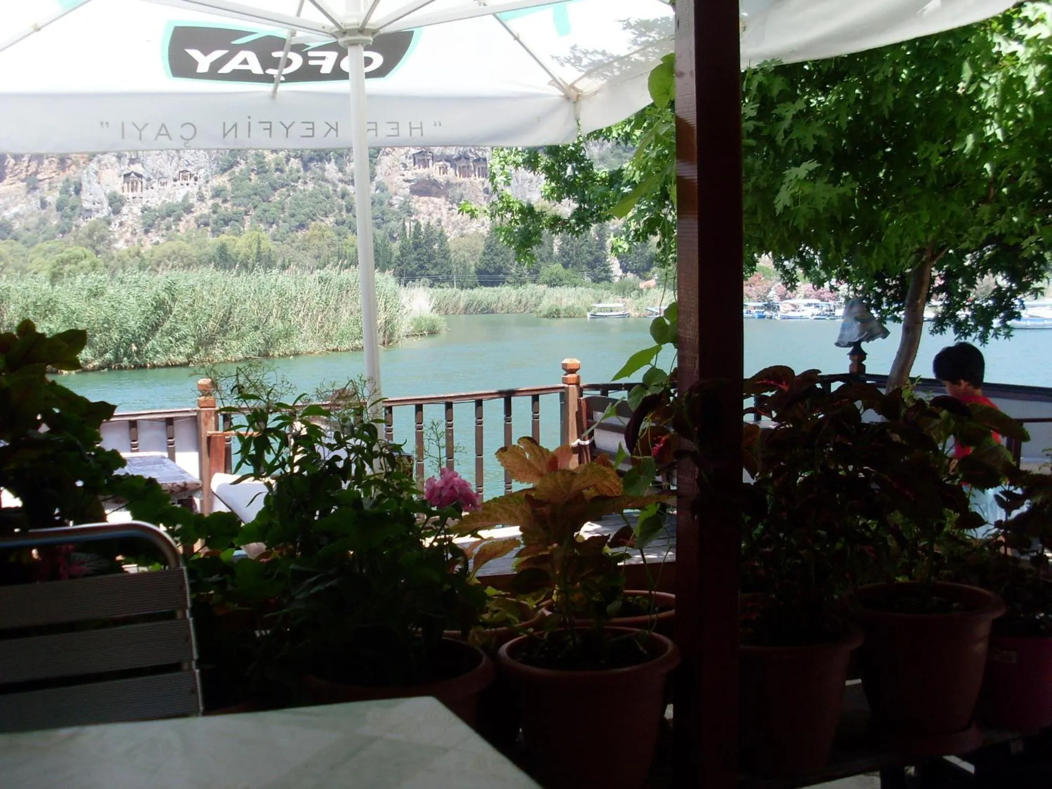 Patio in Onder Pansiyon